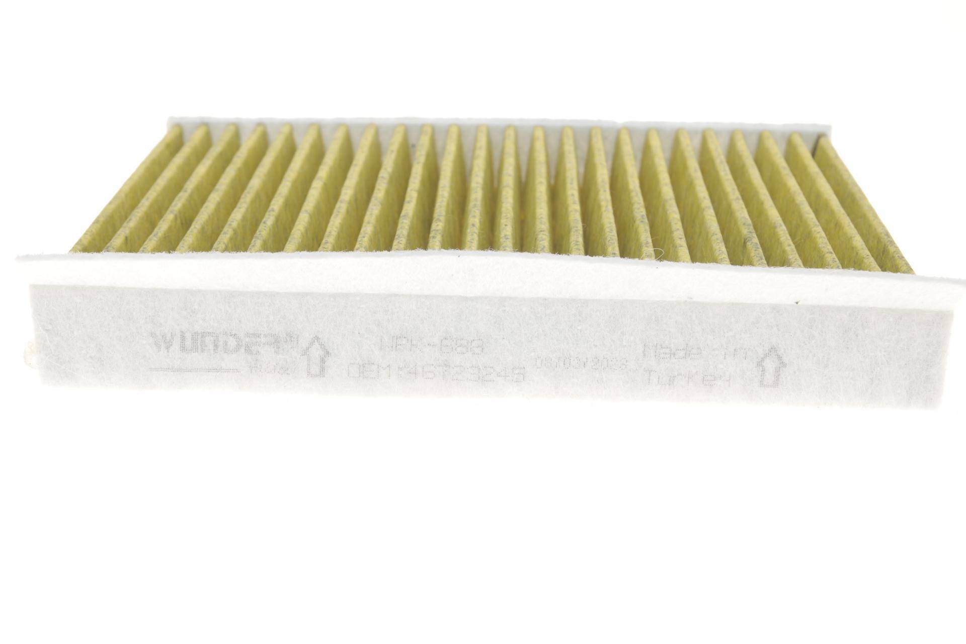 Фільтр салону Fiat Doblo 01- (вугільний)