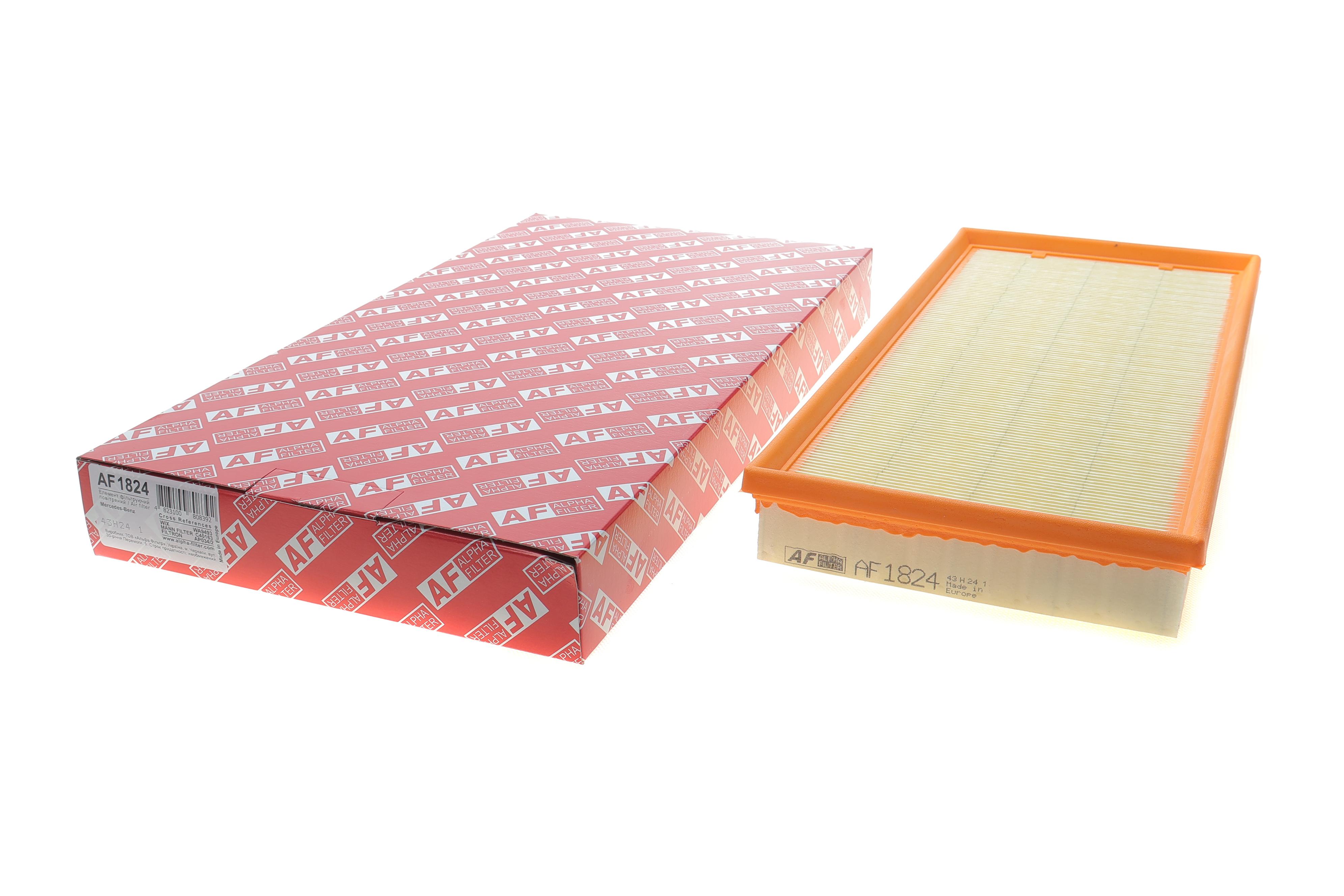 Фільтр повітряний MB A-class (W169) 2.0CDI OM640 04-12/B-class (W245) 2.0CDI OM640 05-11