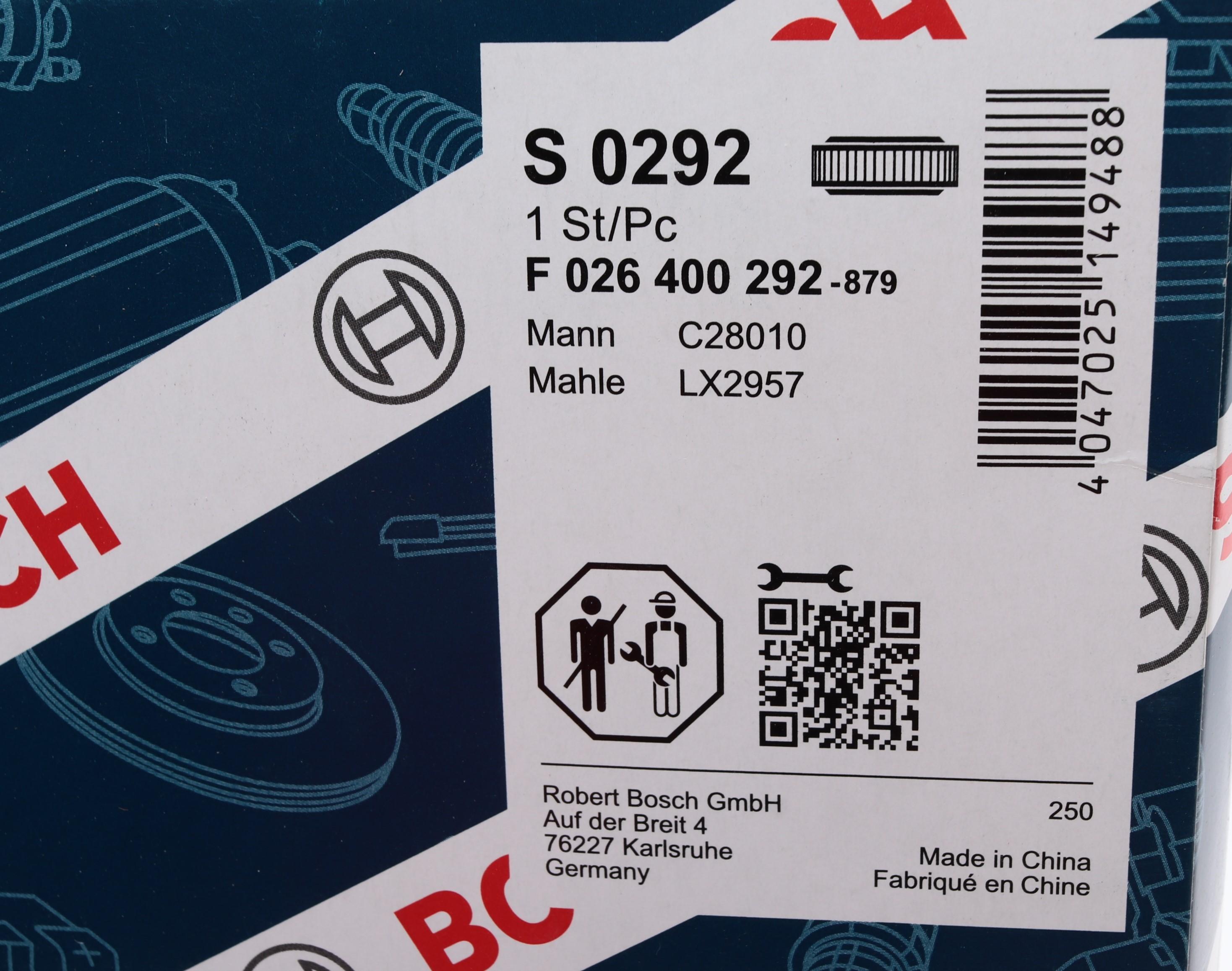 Фільтр повітряний Hyundai Santa Fe 2.4 10-