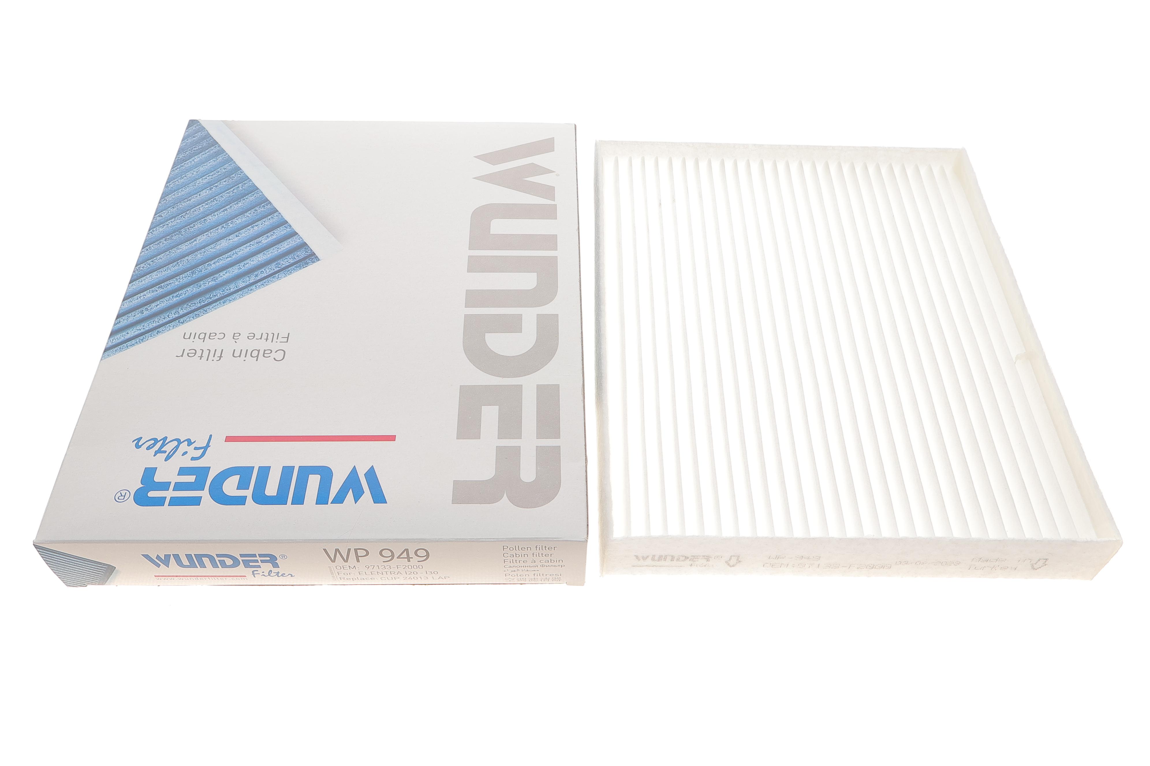 Фільтр салону Hyundai Elantra 06-/i20/i30 12-/Creta 16-/Kia Ceed/Carens/Cerato 13-