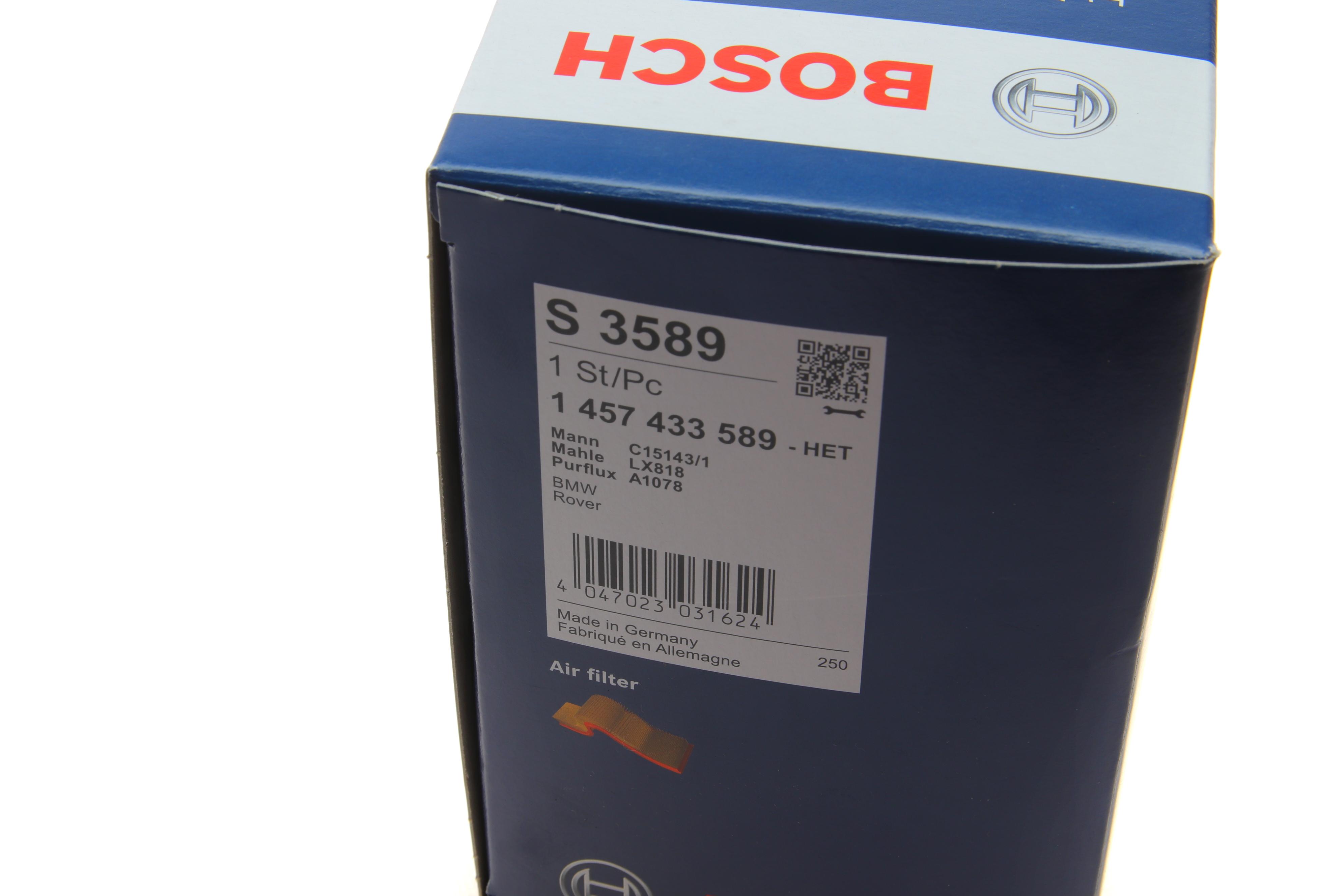 Фільтр повітряний BMW 3 (E46/E90)/5 (E39/E60)/7 (E38/E65-E67)/X5 (E53/E70) 3.0d M57 D30