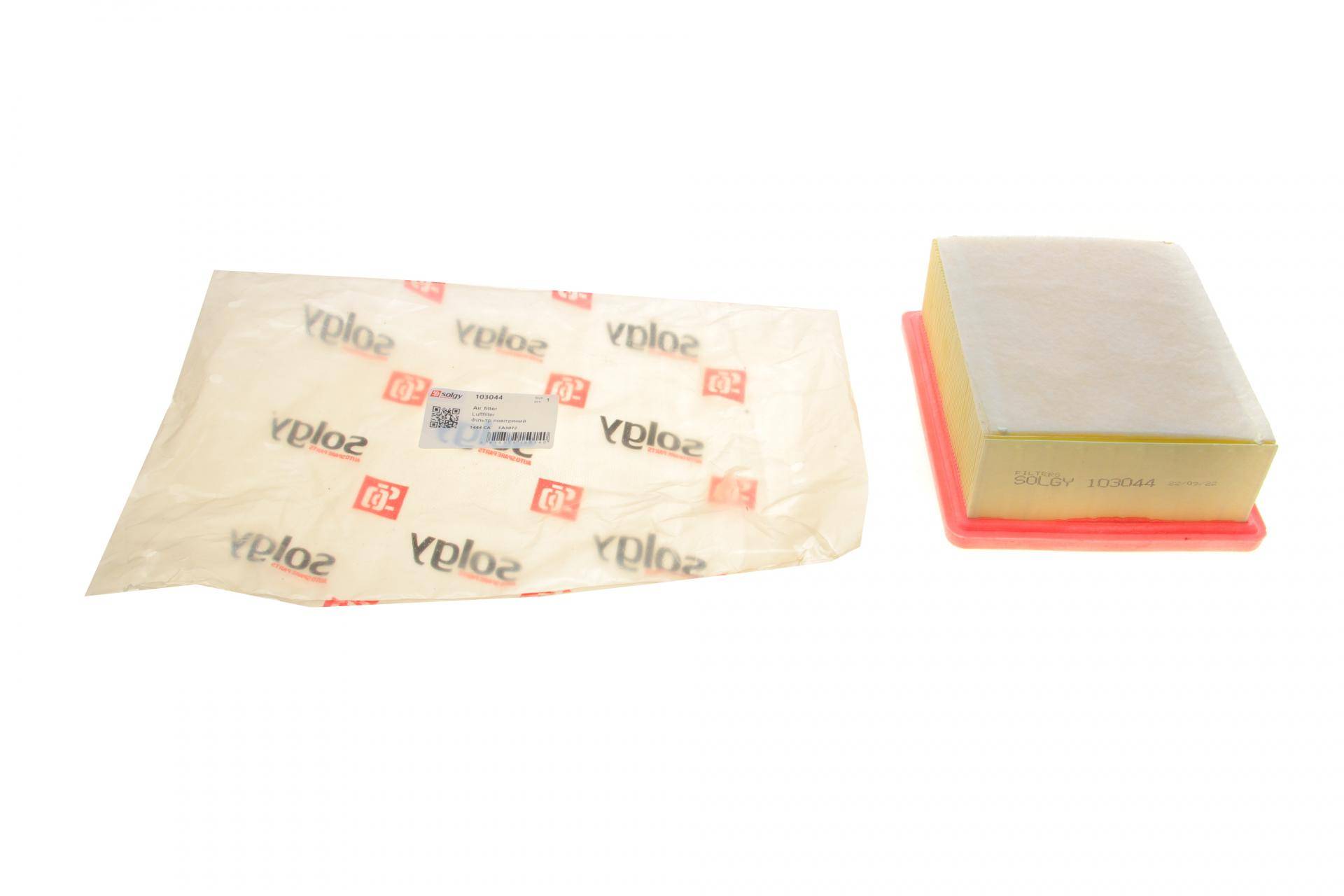 Фільтр повітряний Peugeot Partner 2.0 HDI 03- (з поролоном) (без картонної упаковки)