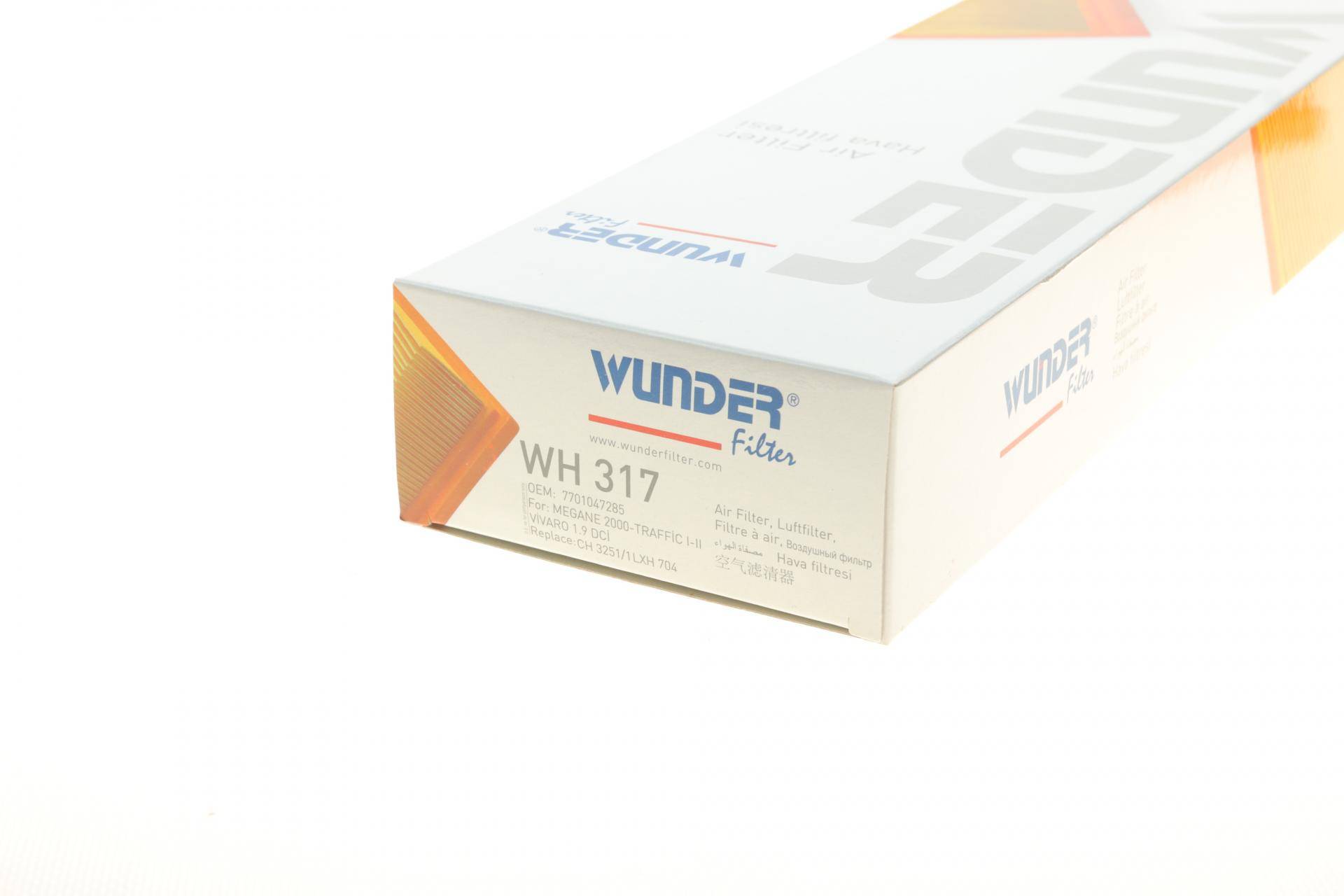 Фільтр повітряний Renault Trafic 1.9dCi 01-