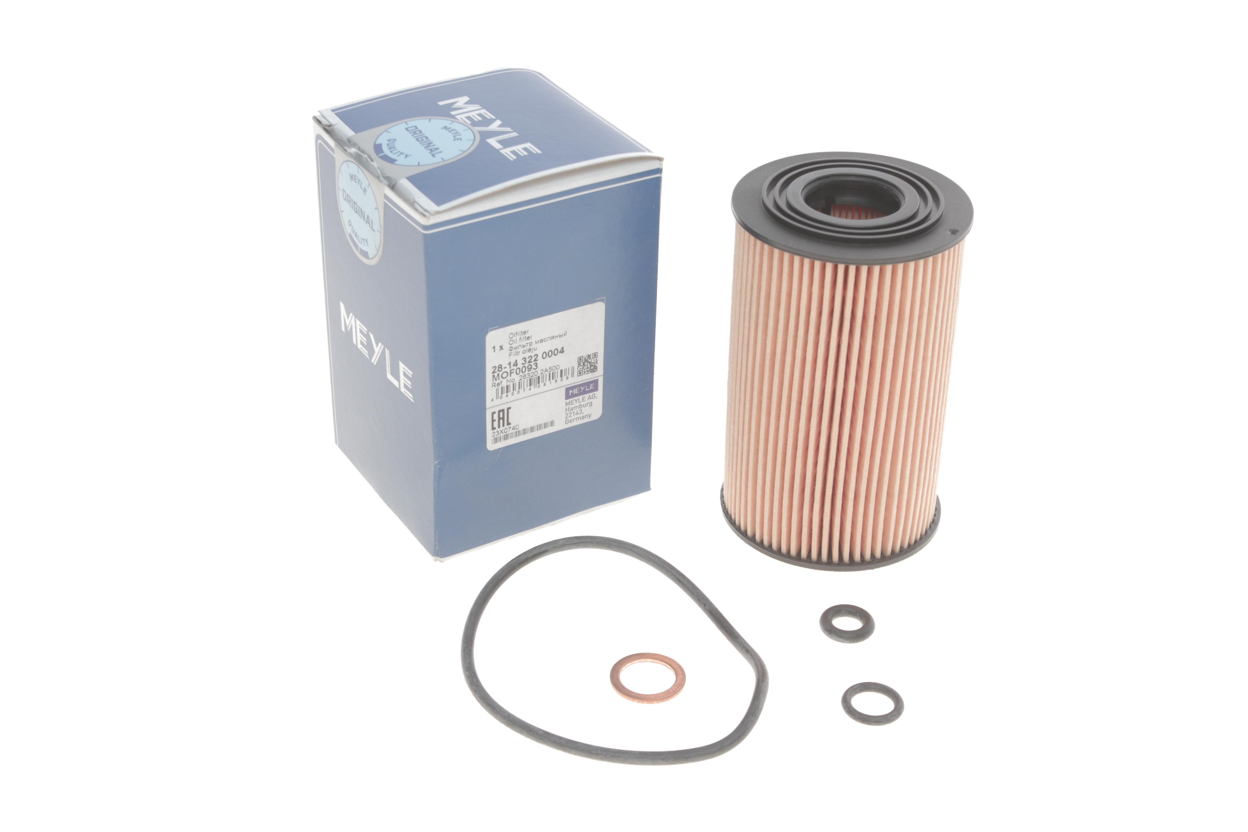 Фільтр масляний Kia Ceed 1.6CRDi 06-