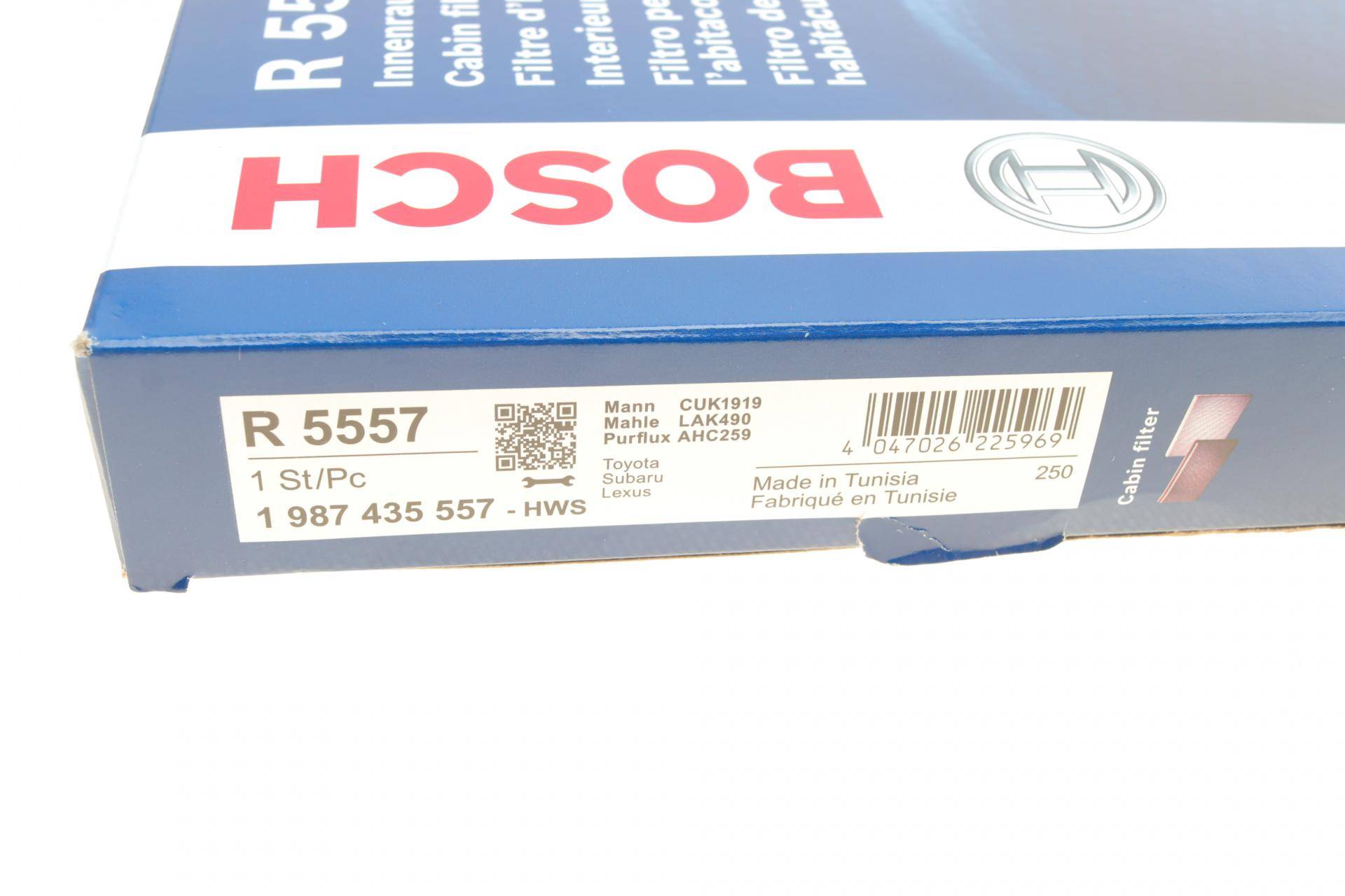 Фільтр салону Land Rover Discovery/Range Rover 16- (вугільний)