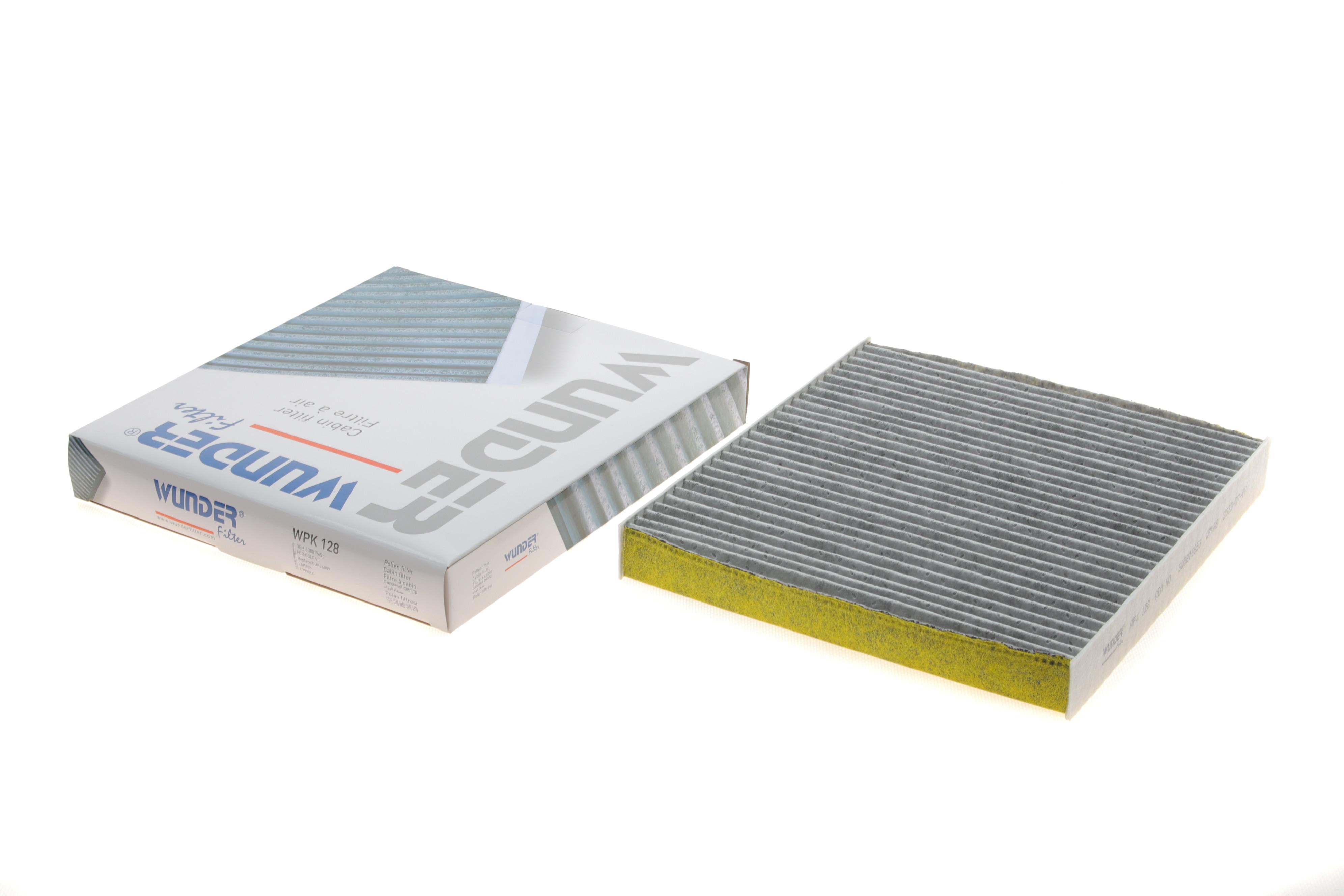 Фільтр салону VW Golf 1.2-1.4TSI/1.6-2.0TDI 12- (вугільний)