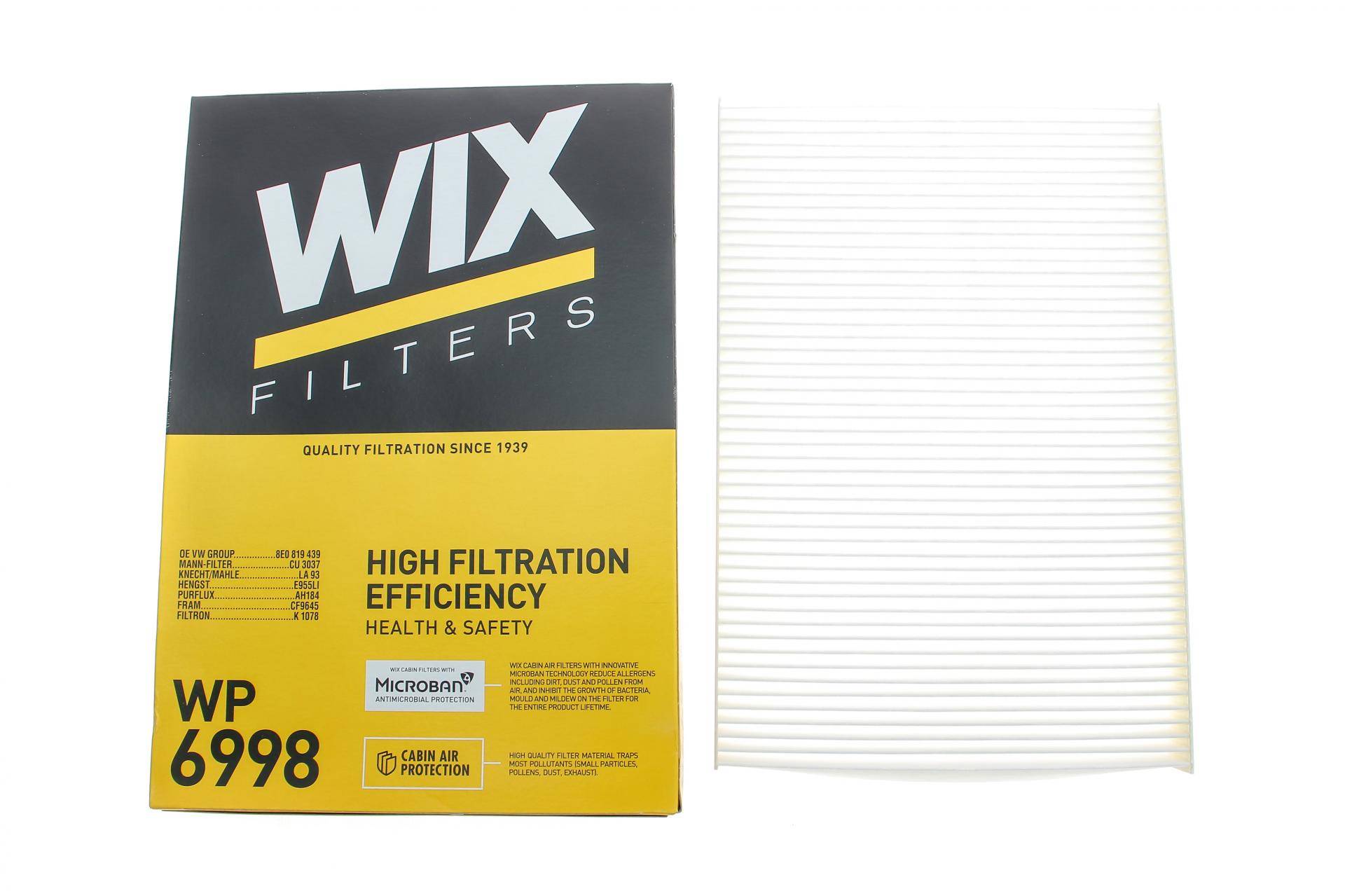 Фільтр салону Audi A4 00-08/A6 97-04/Seat Exeo 09-13