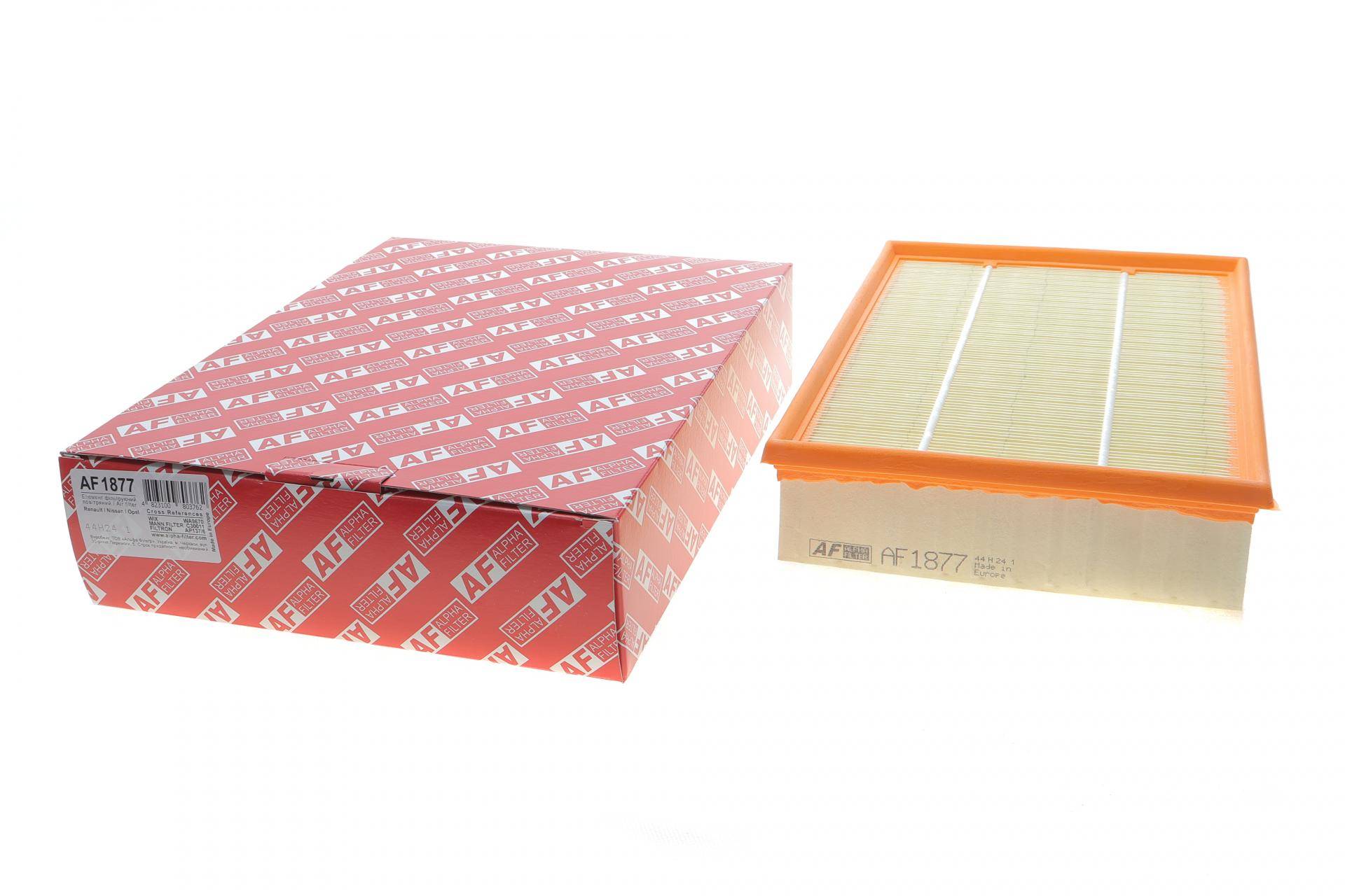 Фільтр повітряний Renault Master/Nissan NV400 2.3dCi/Opel Movano 2.3CDTI 10-