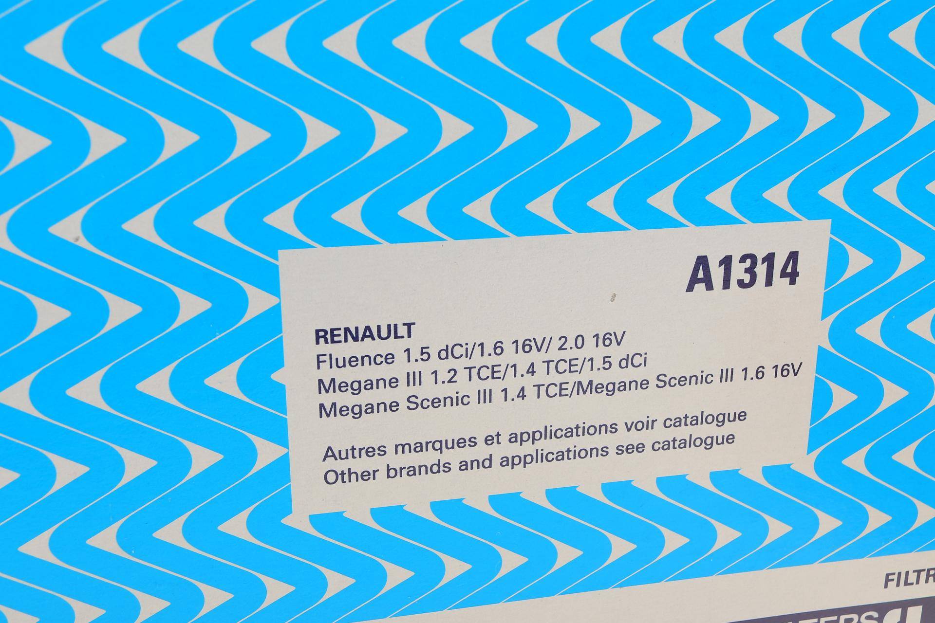 Фільтр повітряний Renault Megane III 08-