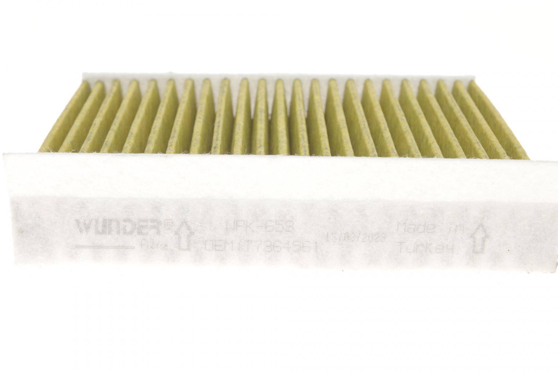 Фільтр салону Peugeot Bipper/Citroen Nemo 08- (вугільний)