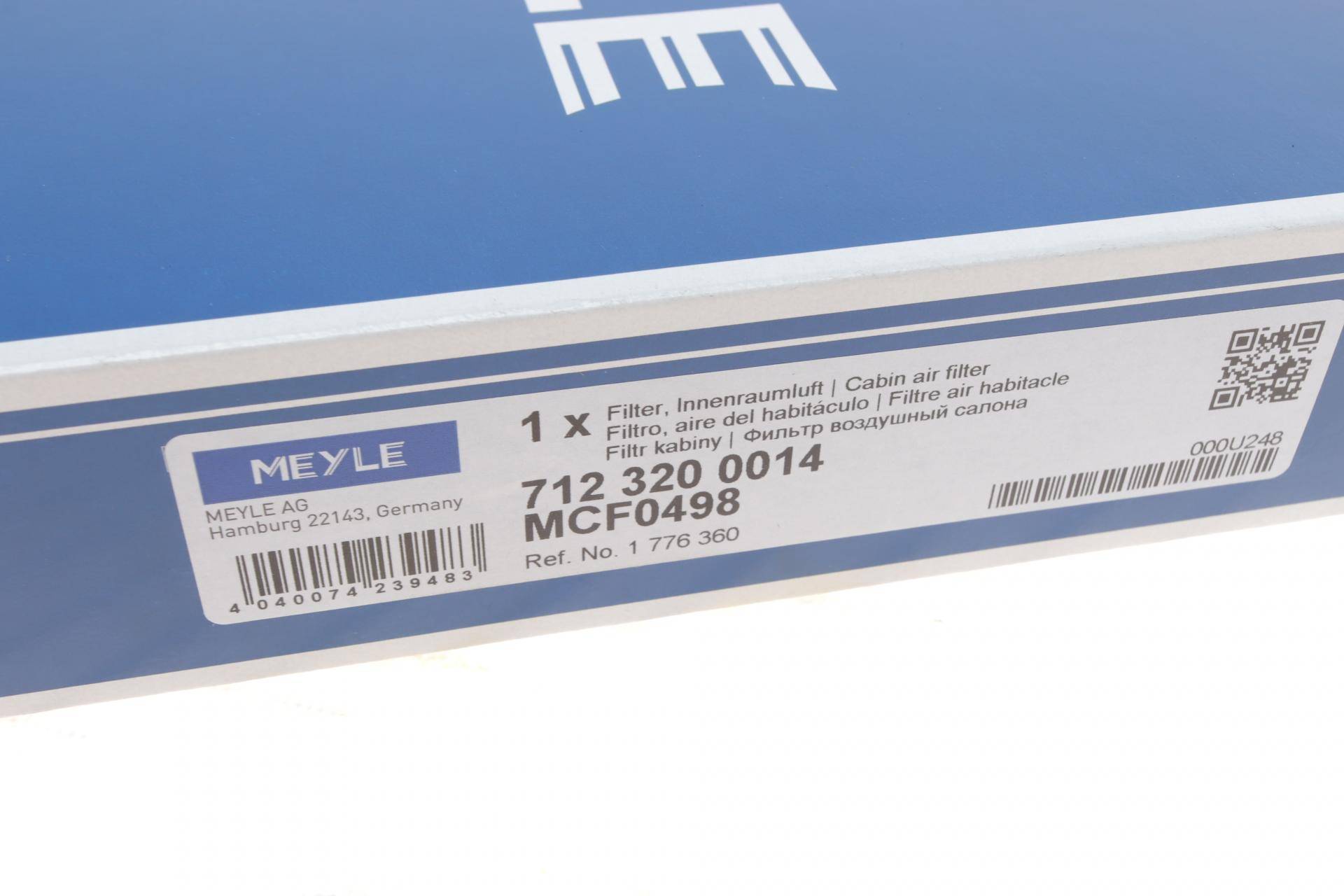 Фільтр салону Ford C-Max II/Focus III/Grand C-Max/Kuga II/Connect 1.0/1.5/1.6/2.0 (вугільний) 10-