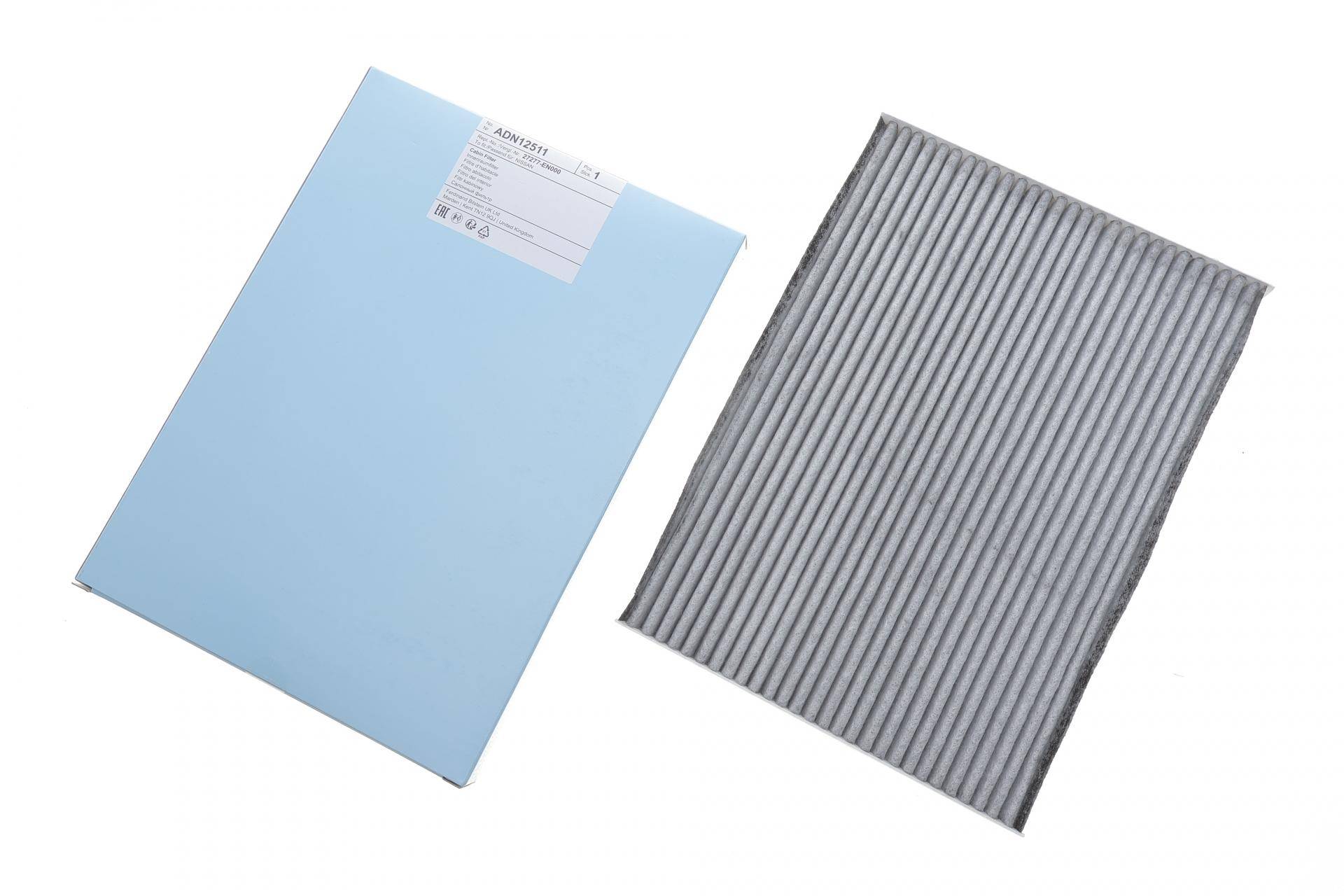 Фільтр салону Nissan Qashqai/X-Trail 07- (вугільний)