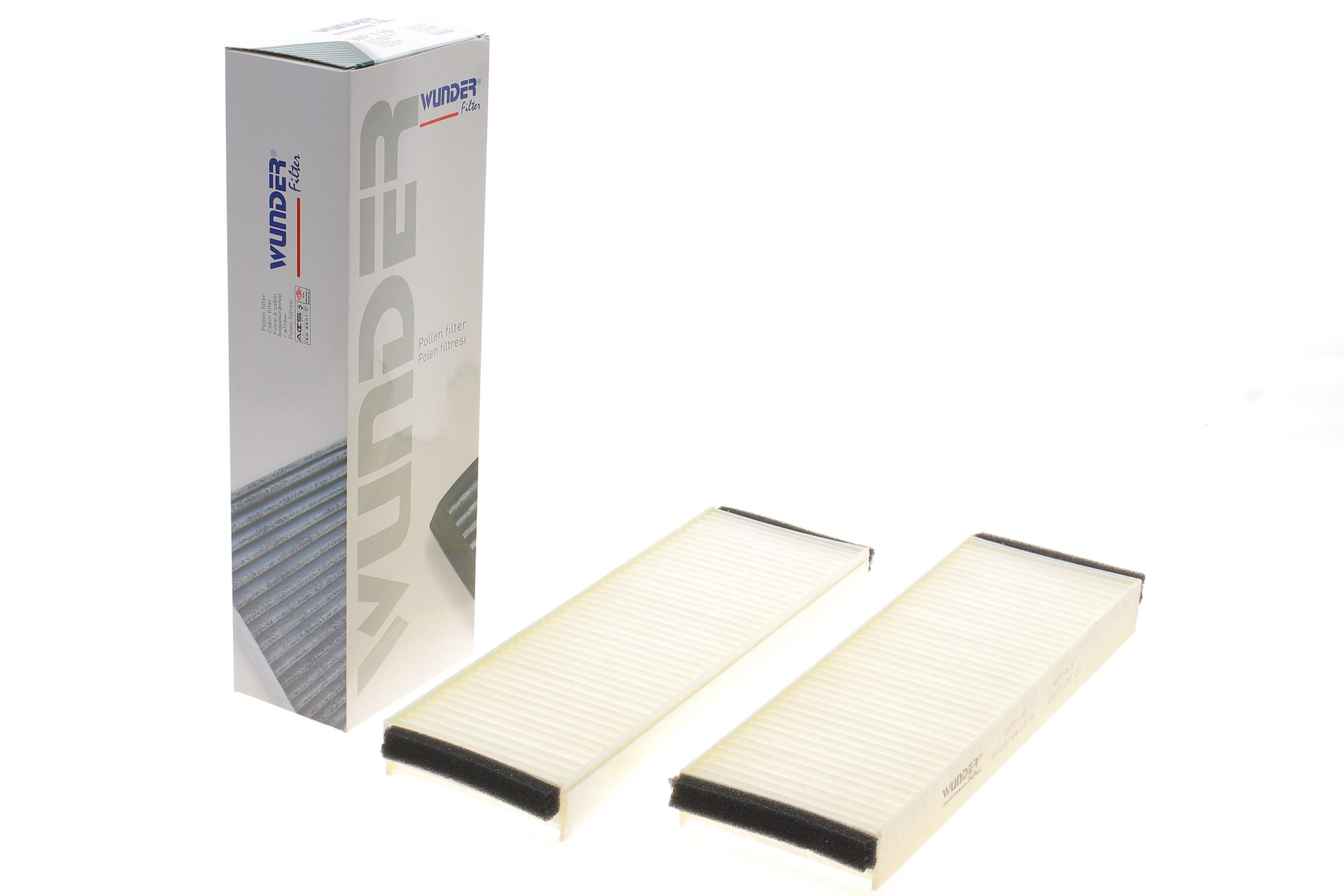 Фільтр салону Audi A6 2.0/2.7TDI 04- (к-кт 2шт.)