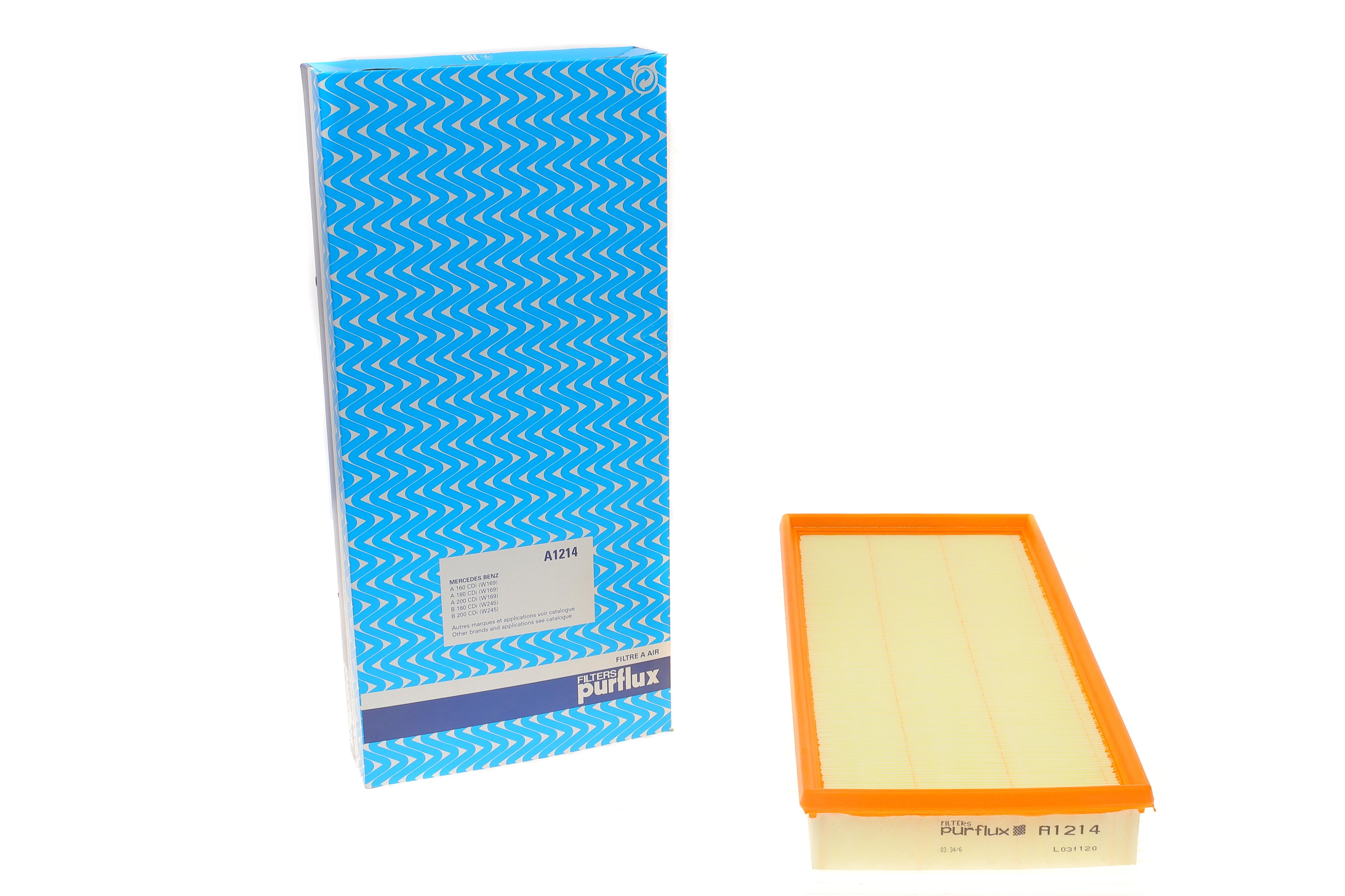 Фільтр повітряний MB A-class (W169)/B-class (W245) 04-12