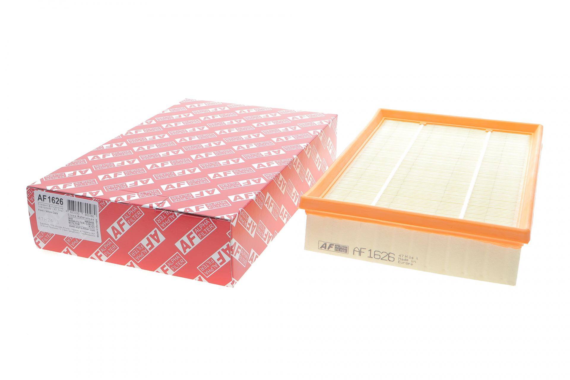 Фільтр повітряний Ford Focus 1.4-2.0 16V 04-07/Volvo C30/S40/V50 1.6-2.0 06-07