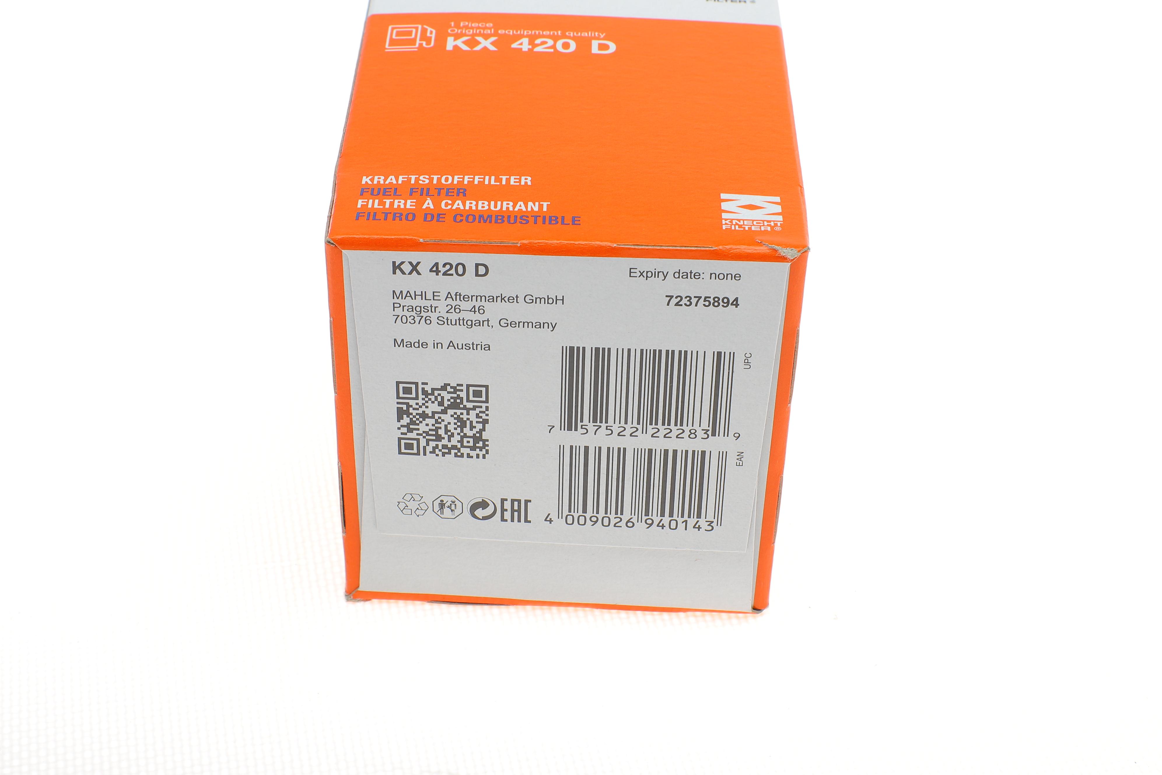 Фільтр паливний Citroen Berlingo/C4/Peugeot 308 1.6/2.0HDI 13-