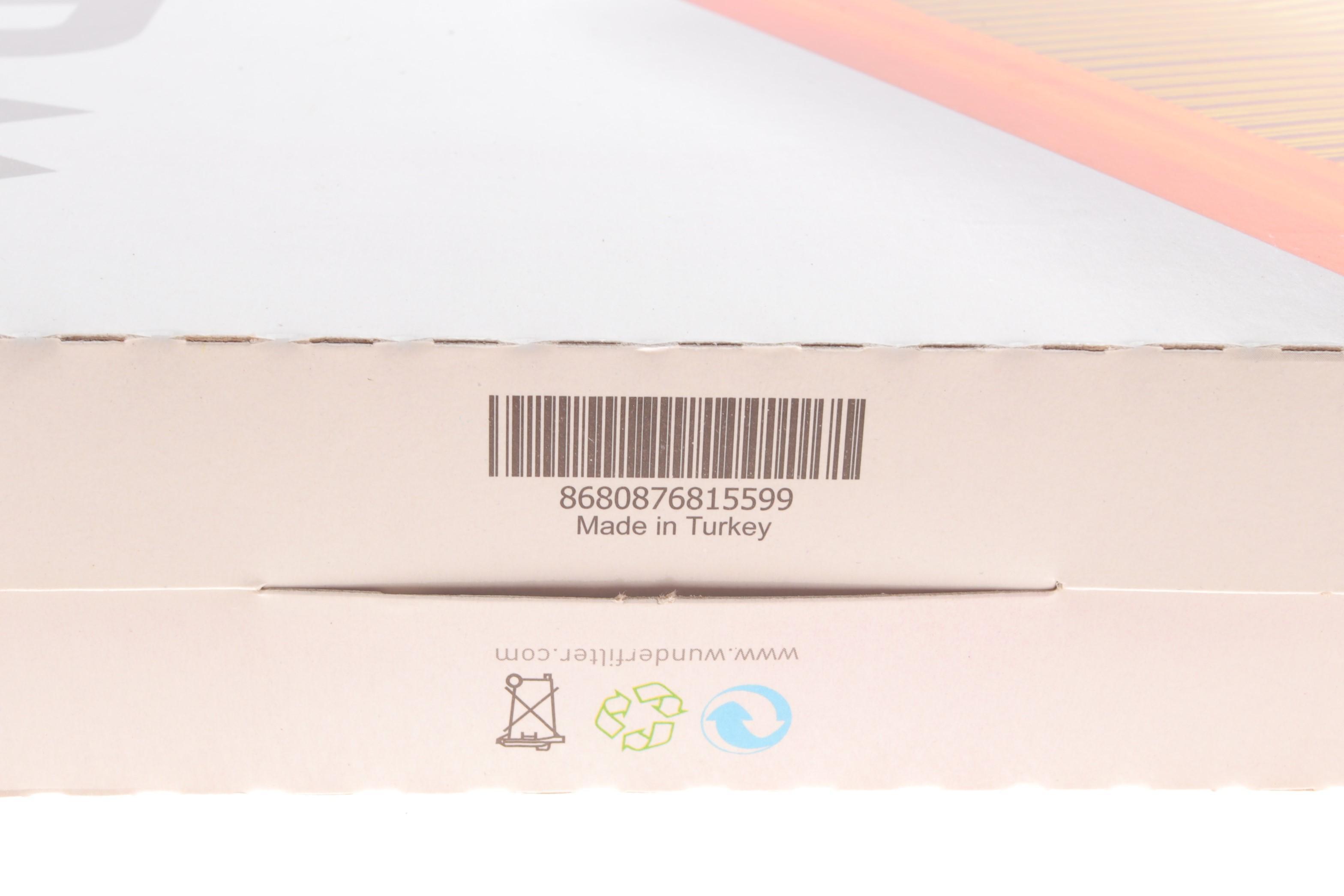 Фільтр повітряний Opel Astra H 1.6Turbo/1.7/1.9CDTI 04-