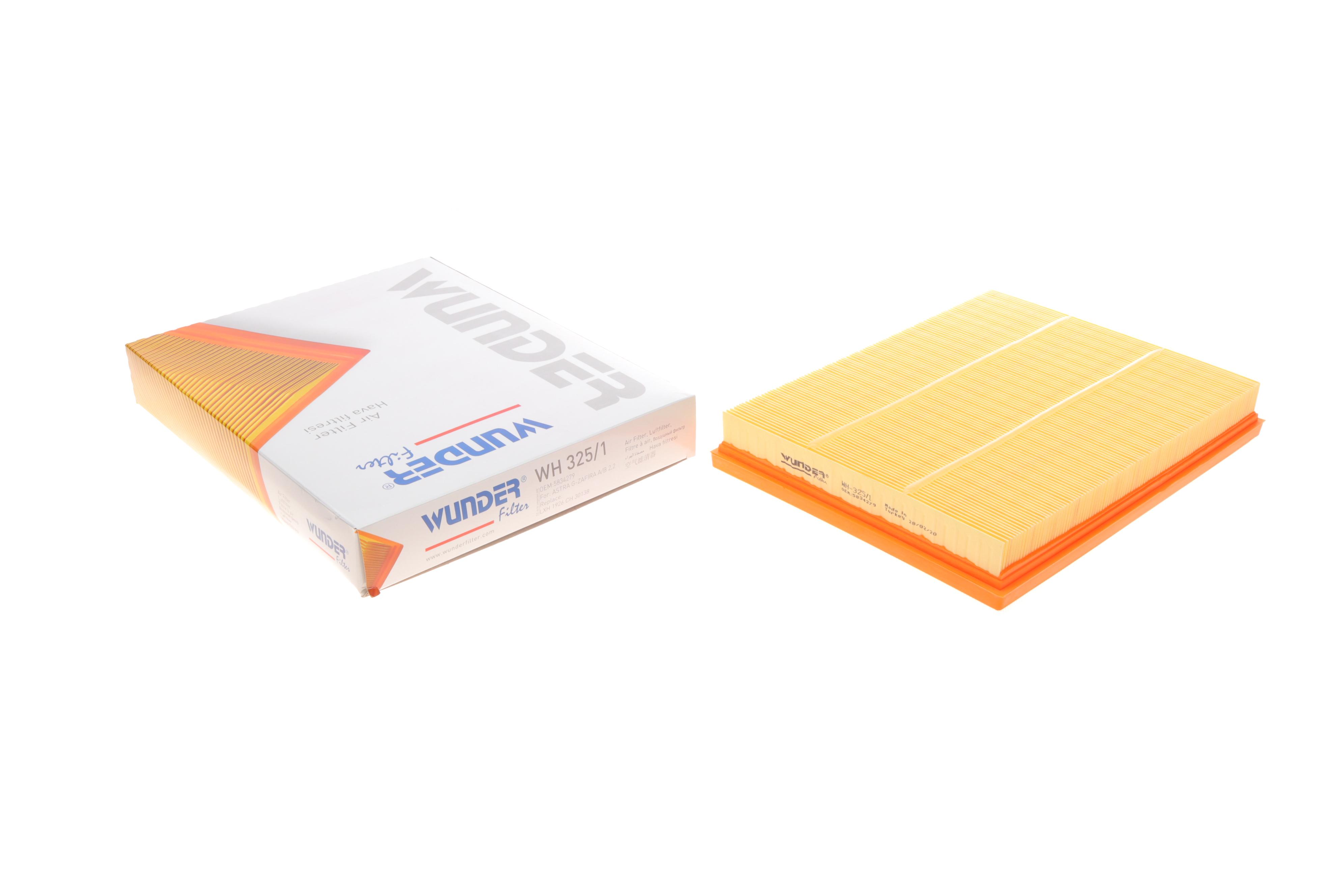 Фільтр повітряний Opel Astra H 1.6Turbo/1.7/1.9CDTI 04-