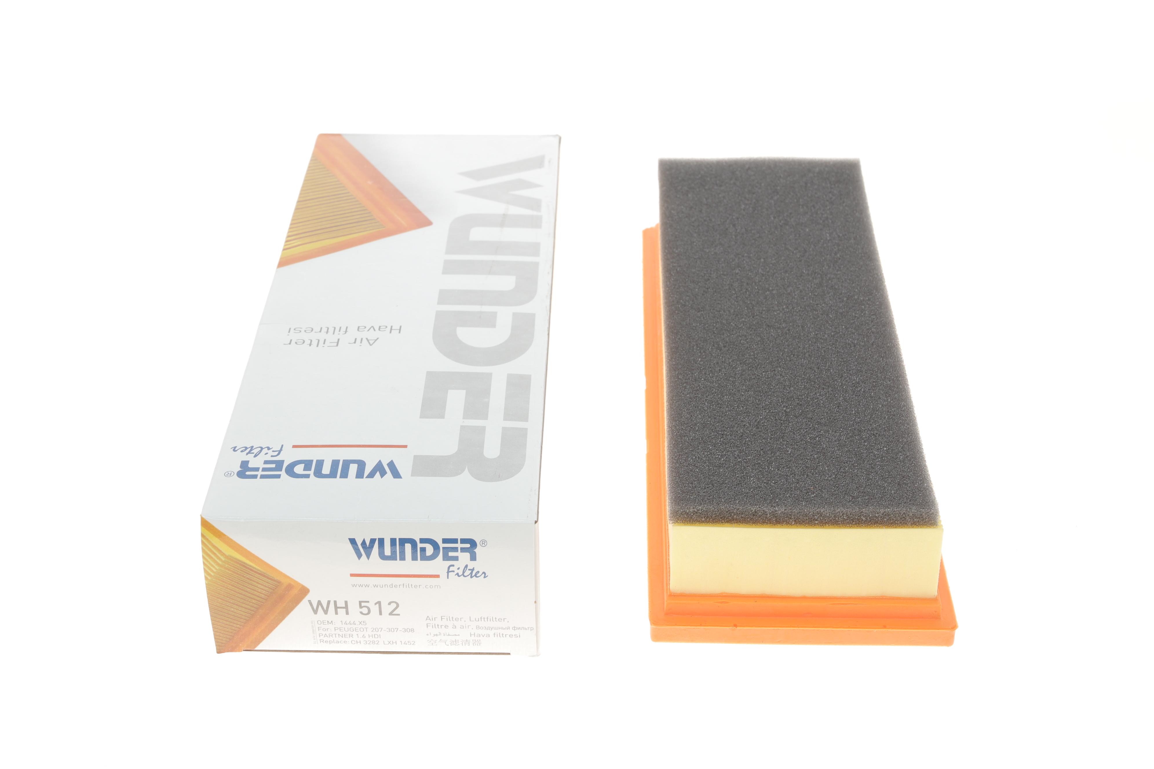 Фільтр повітряний Citroen Berlingo 1.6HDI 08- (-08)