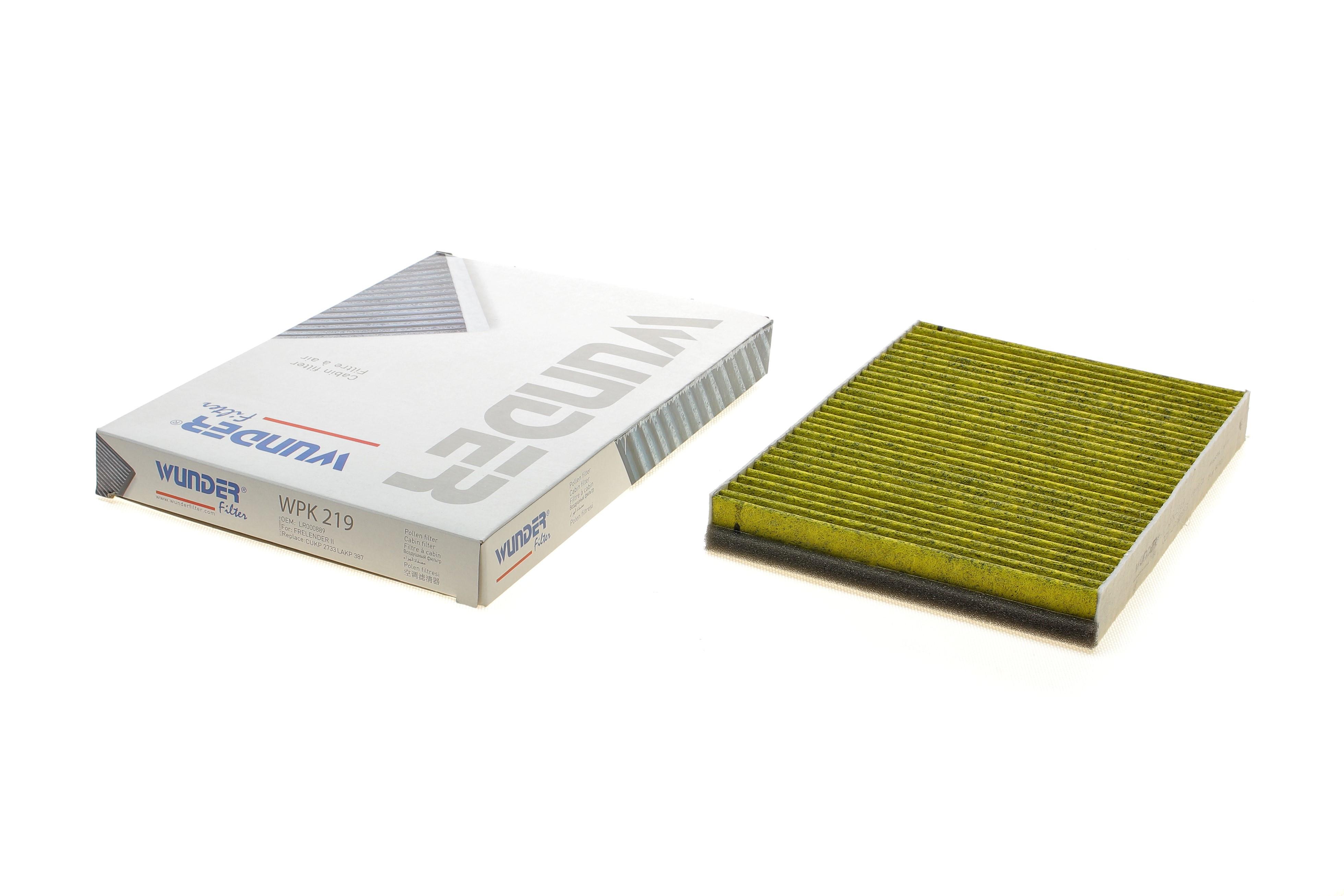 Фільтр салону Land Rover Discovery Sport/Evoque 14-/Freelander 2 /Volvo S60 II/S80 II 06- (вугільний)