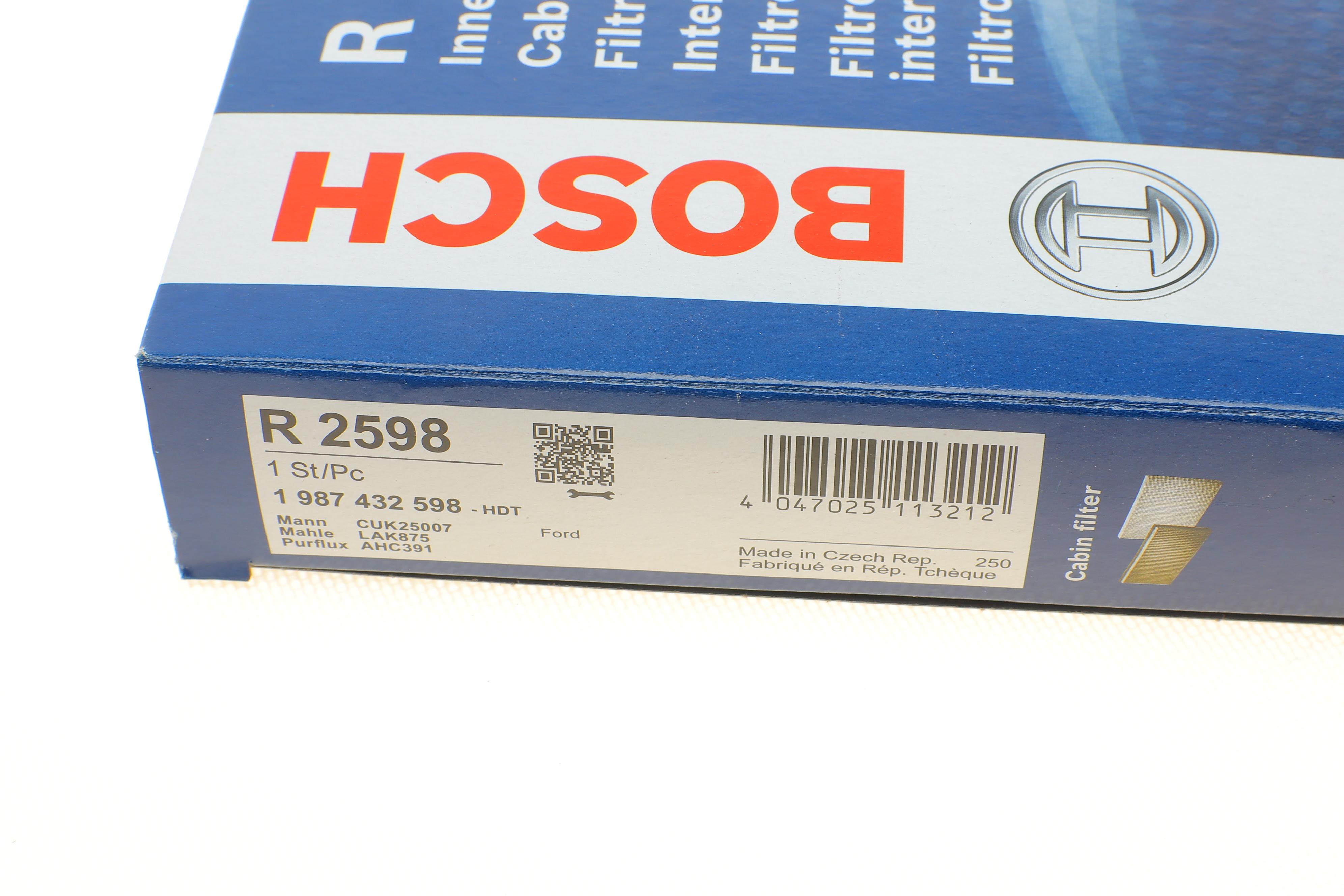 Фільтр салону Ford Focus/Connect 11- (вугільний)