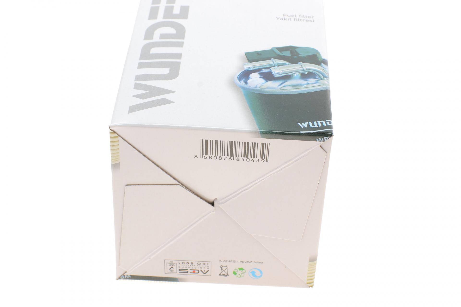 Фільтр паливний Audi A3/Q2/TT/Skoda Octavia/SuperB/VW Caddy/Golf/Passat/Polo/Tiguan 1.6/2.0D 09- (висота 147 мм)