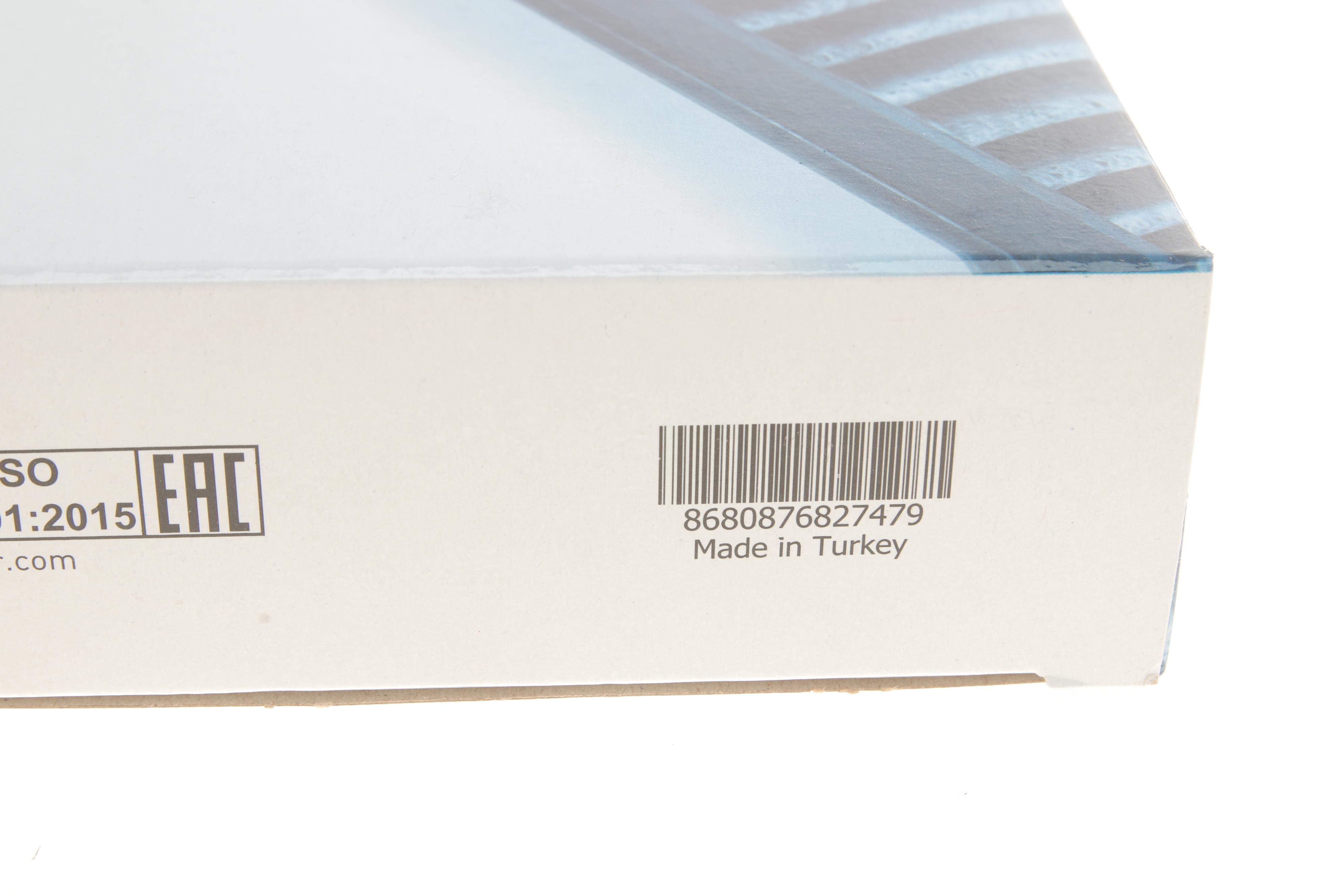 Фільтр салону Renault Megane III 08- (вугільний)