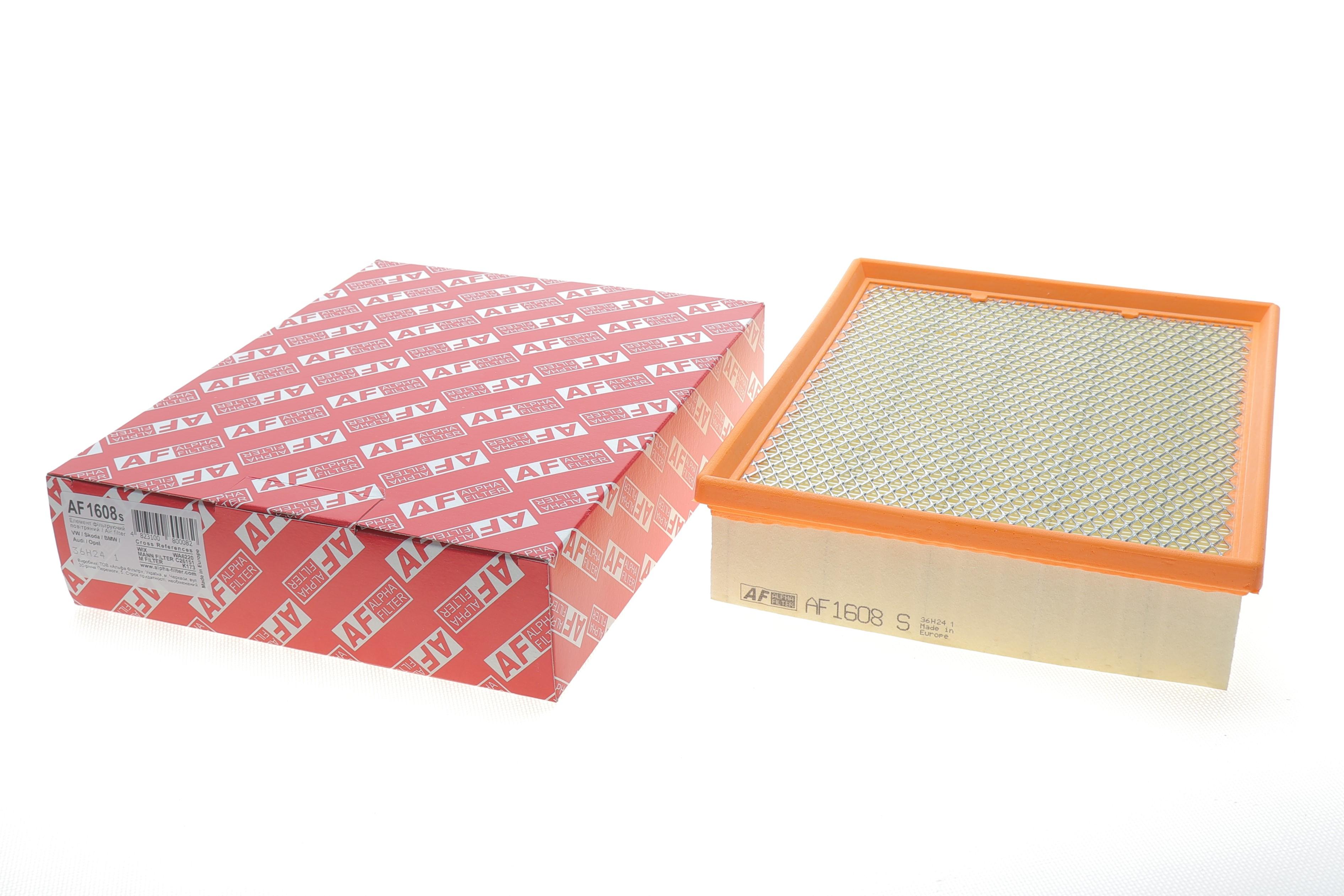 Фільтр повітряний BMW 5 (E34/E39)/7 (E32/E38) 3.0-4.9 M60/M62 92-04/X5 (E53) 4.4-4.8 M62/N62 00-06 (