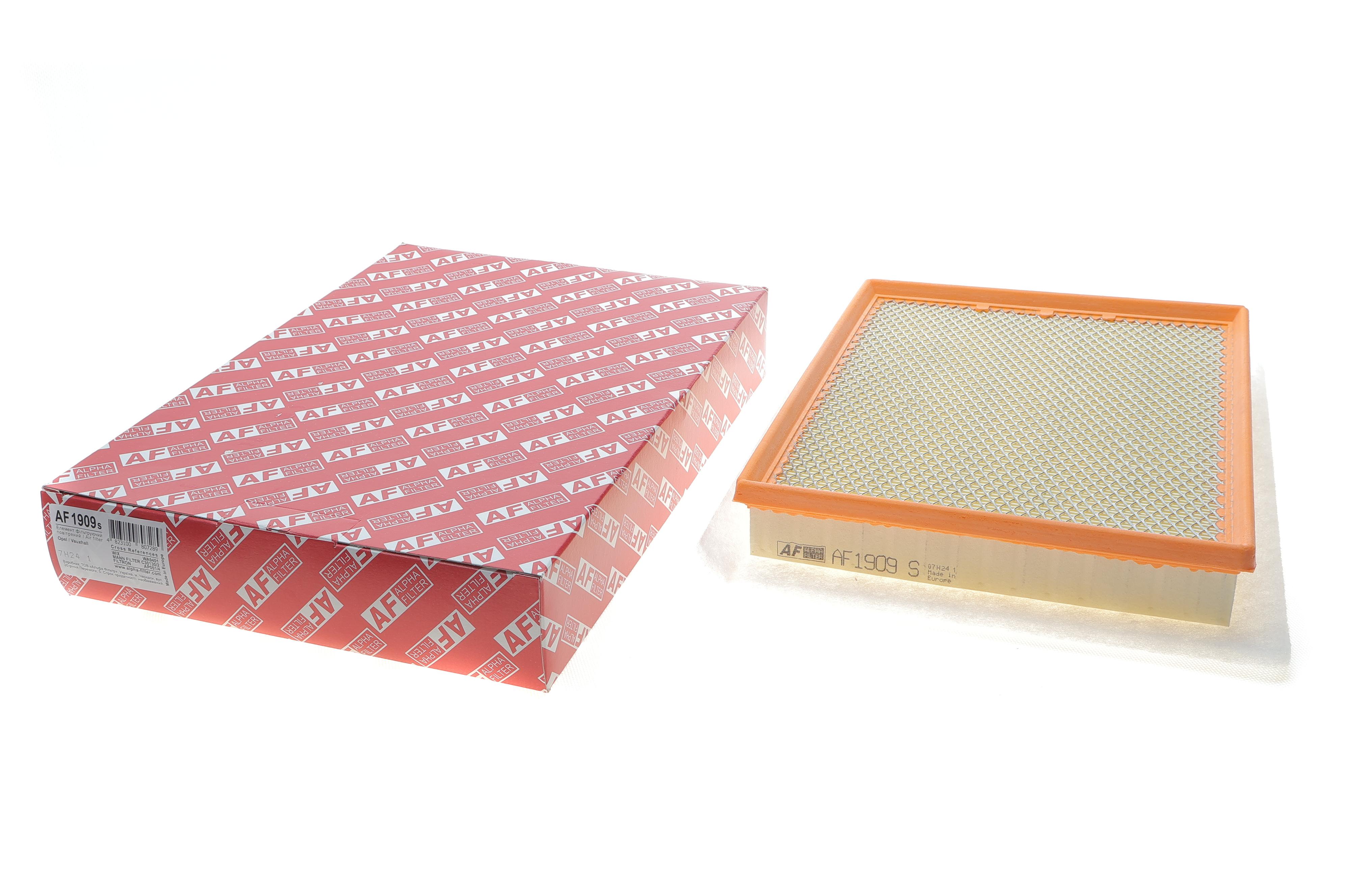 Фільтр повітряний Opel Zafira A 2.0-2.2DTI/3.0/Astra G 2.0-2.2DTI 00-05/Astra H 1.3CDTI/1.7CDTI 04-1