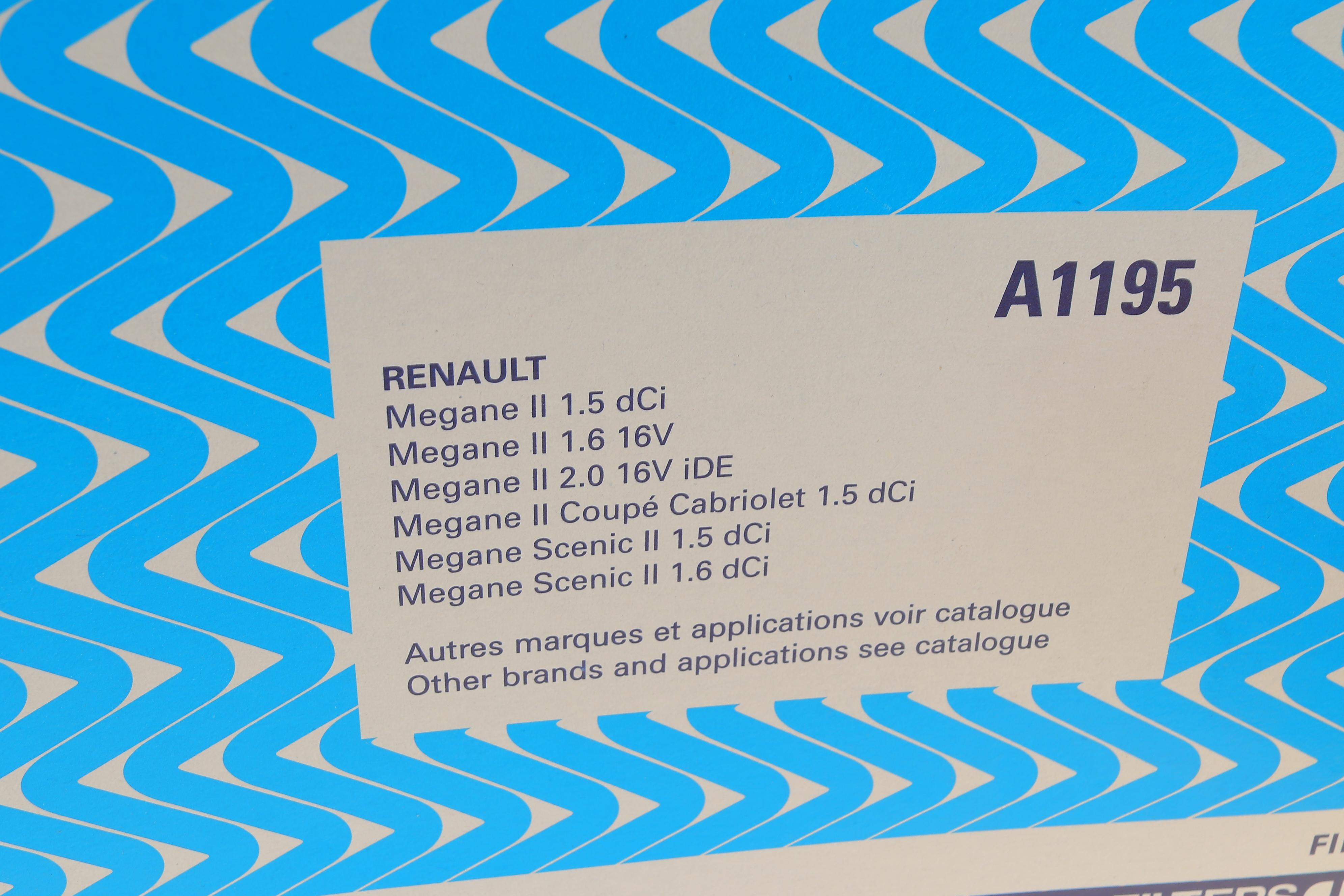 Фільтр повітряний Renault Megane II/Scenic II 1.5dCi/1.6-2.0i 03-08