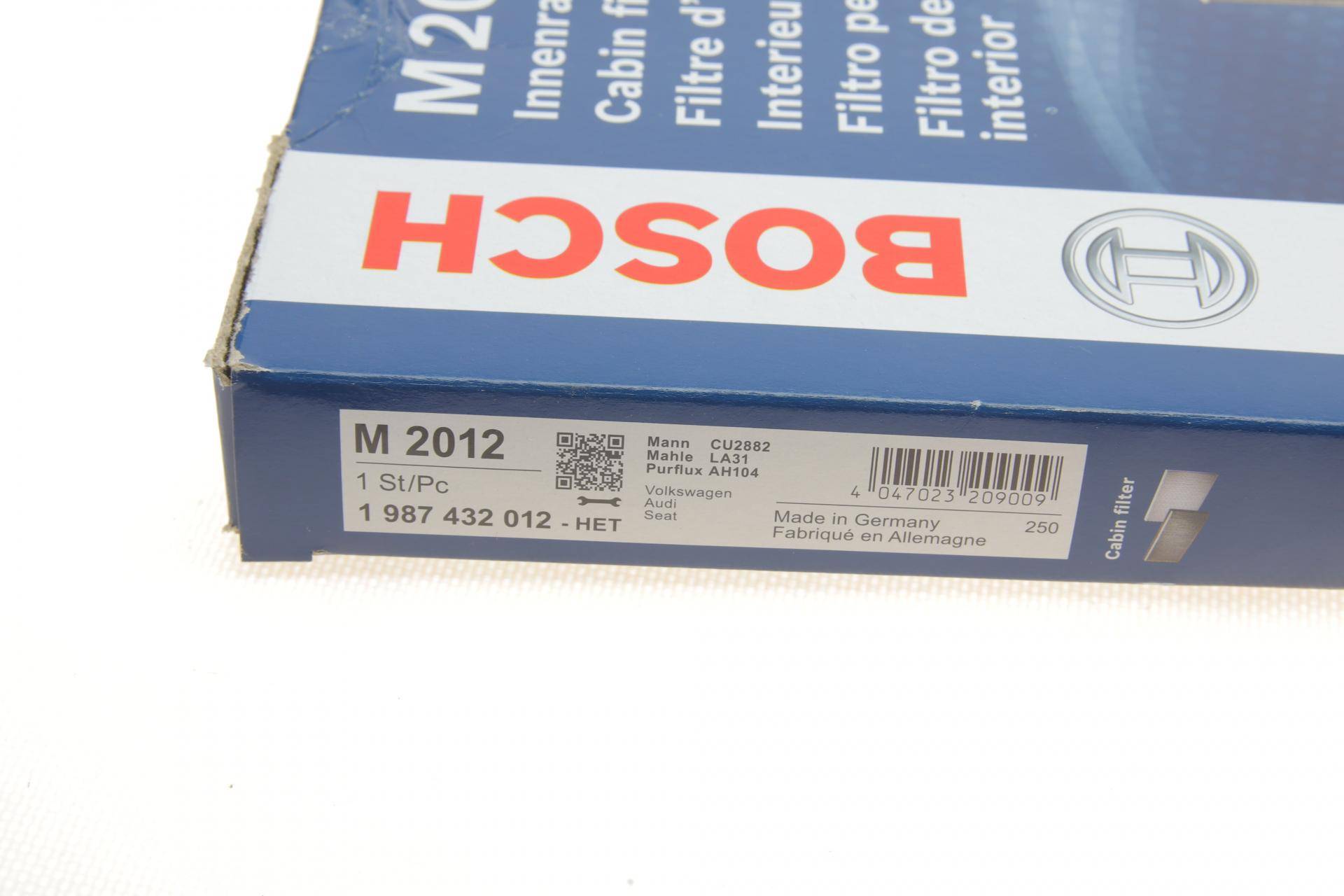 Фільтр салону VW Caddy II