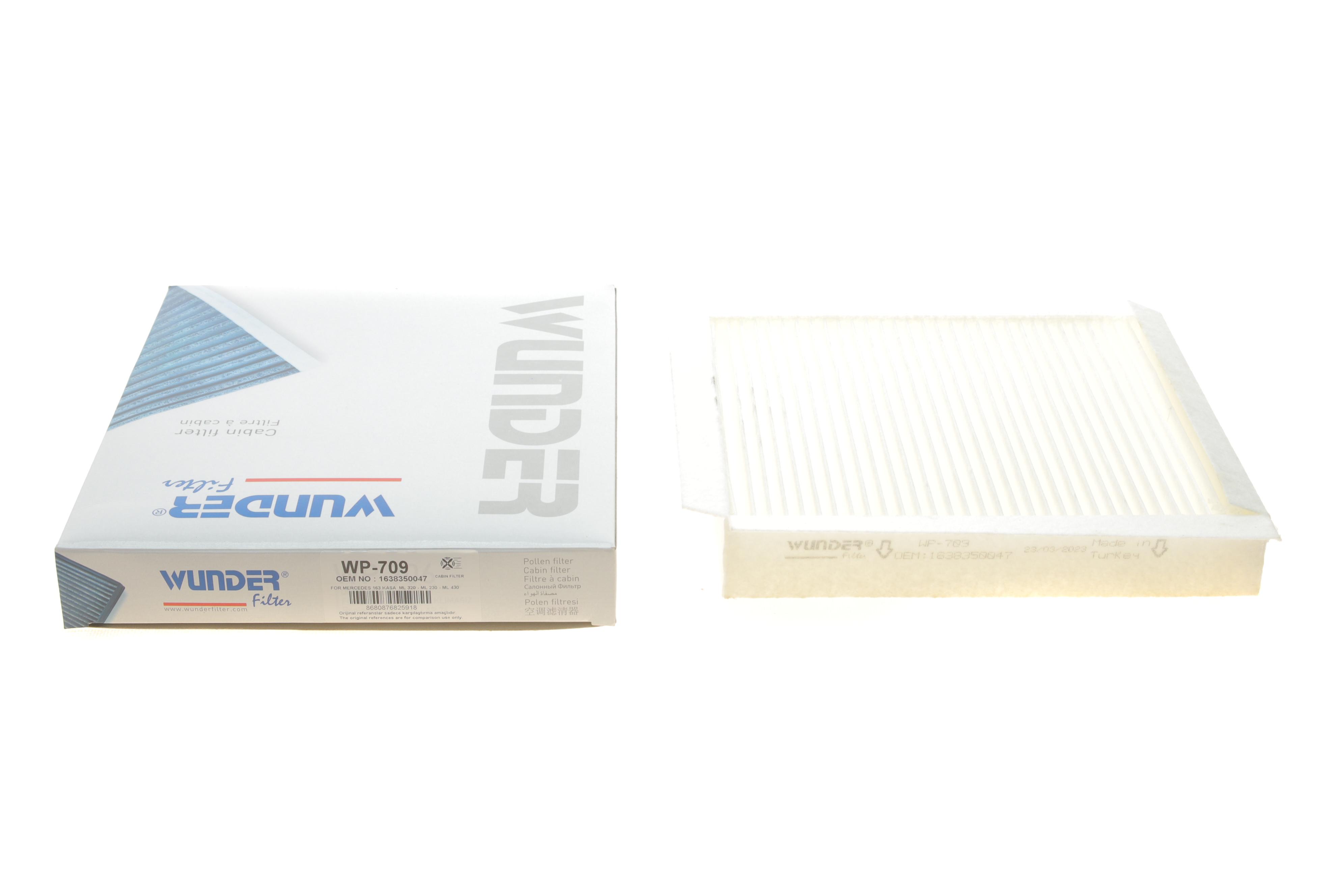 Фільтр салону MB ML (W163)