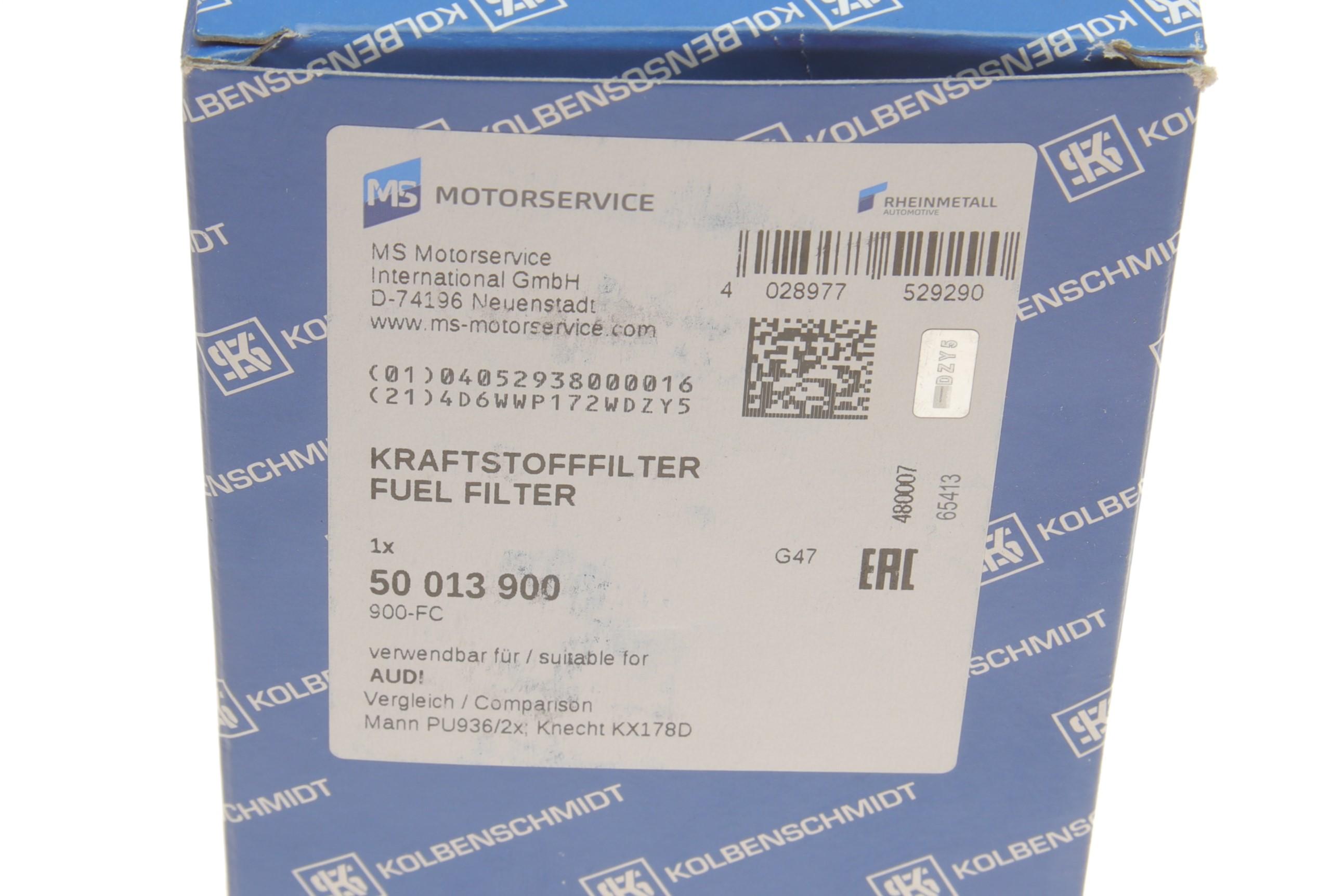 Фільтр паливний VW Caddy 1.9-2.0SDI (5 болтів)