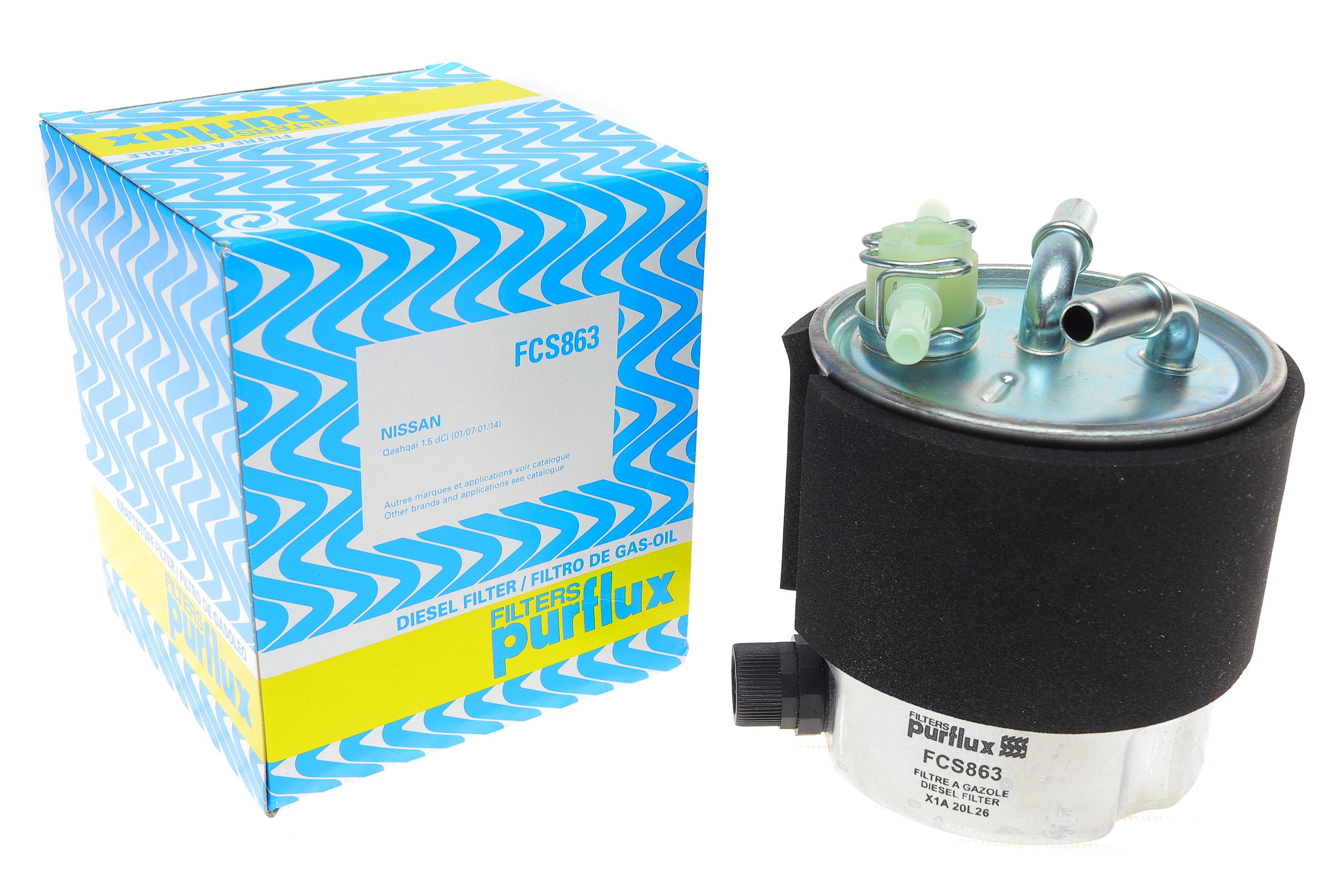 Фільтр паливний Nissan Qashqai 1.5 dCi 07-13