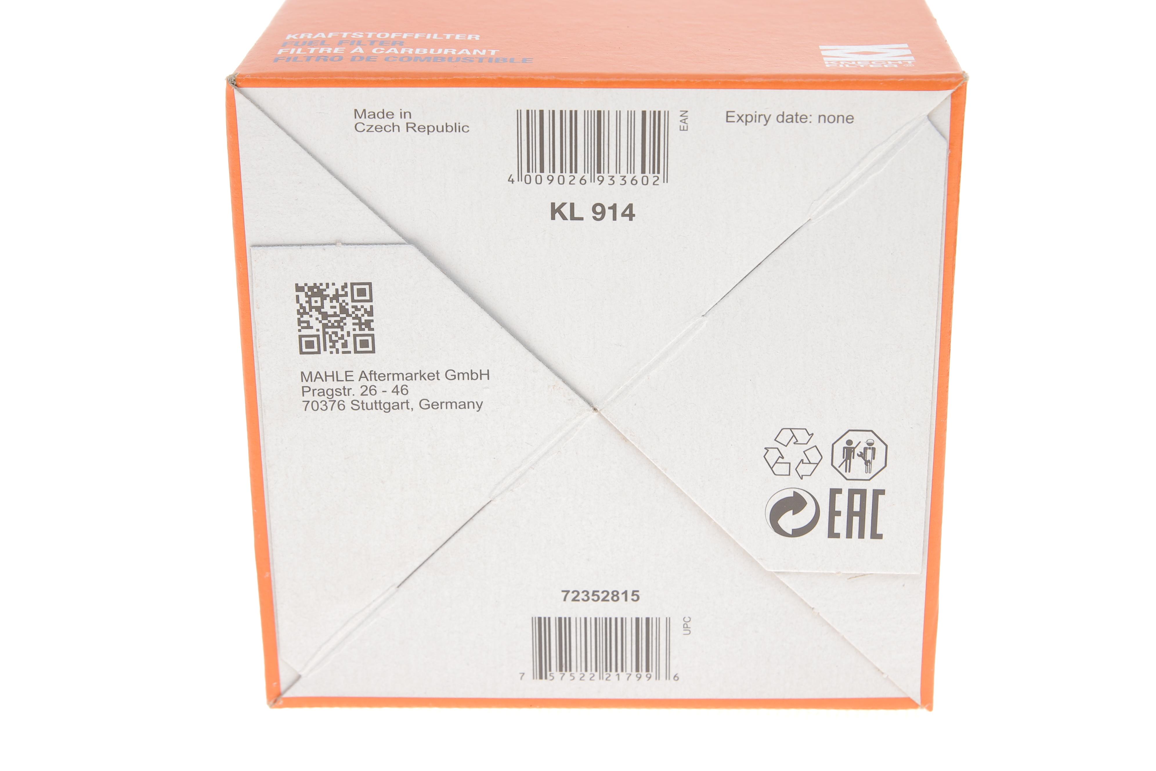 Фільтр паливний MB Sprinter 906 2.2CDI OM651 (з датчиком)