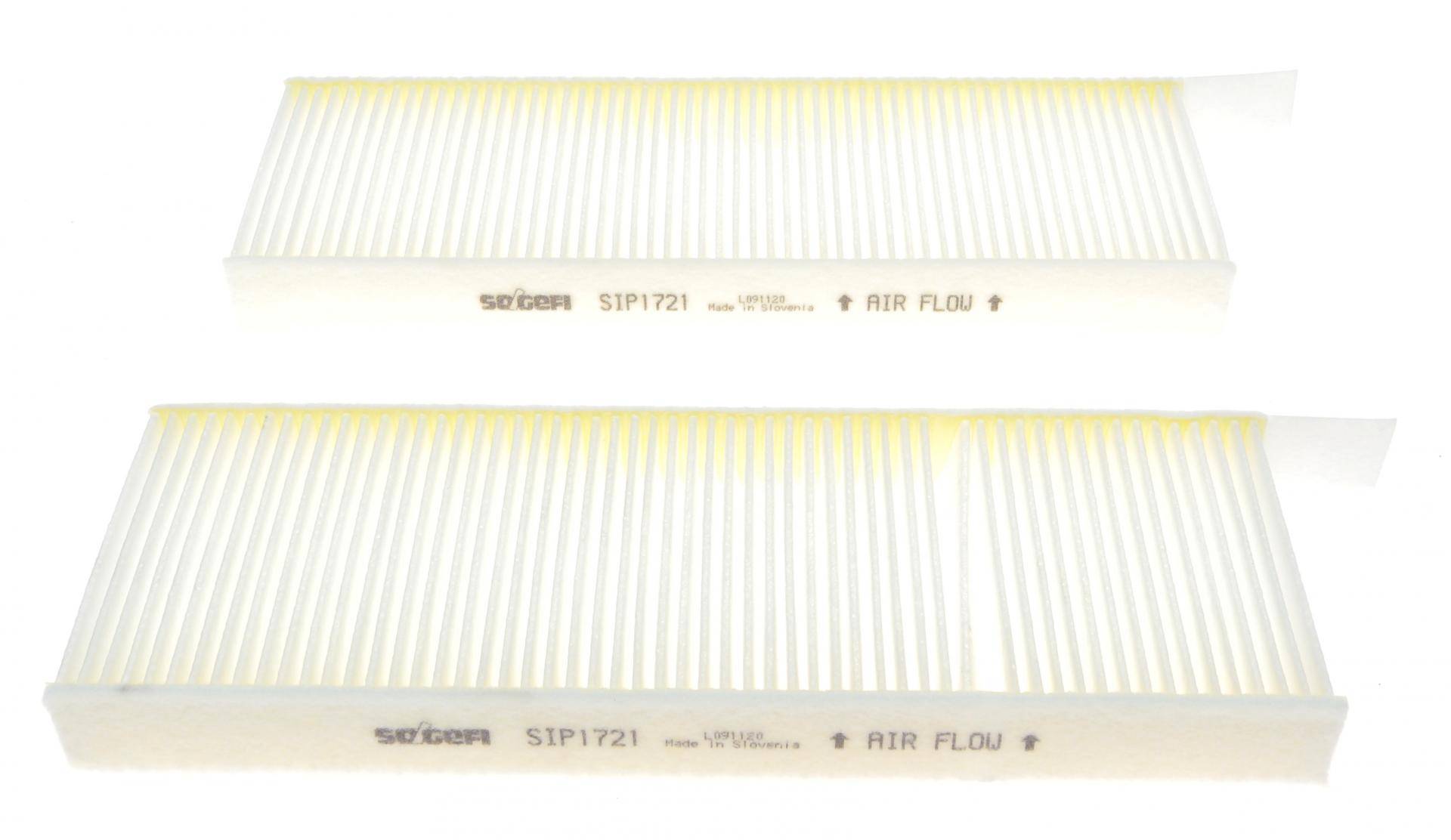 Фільтр салону Citroen Berlingo/Peugeot Partner 08- (к-кт 2шт.)