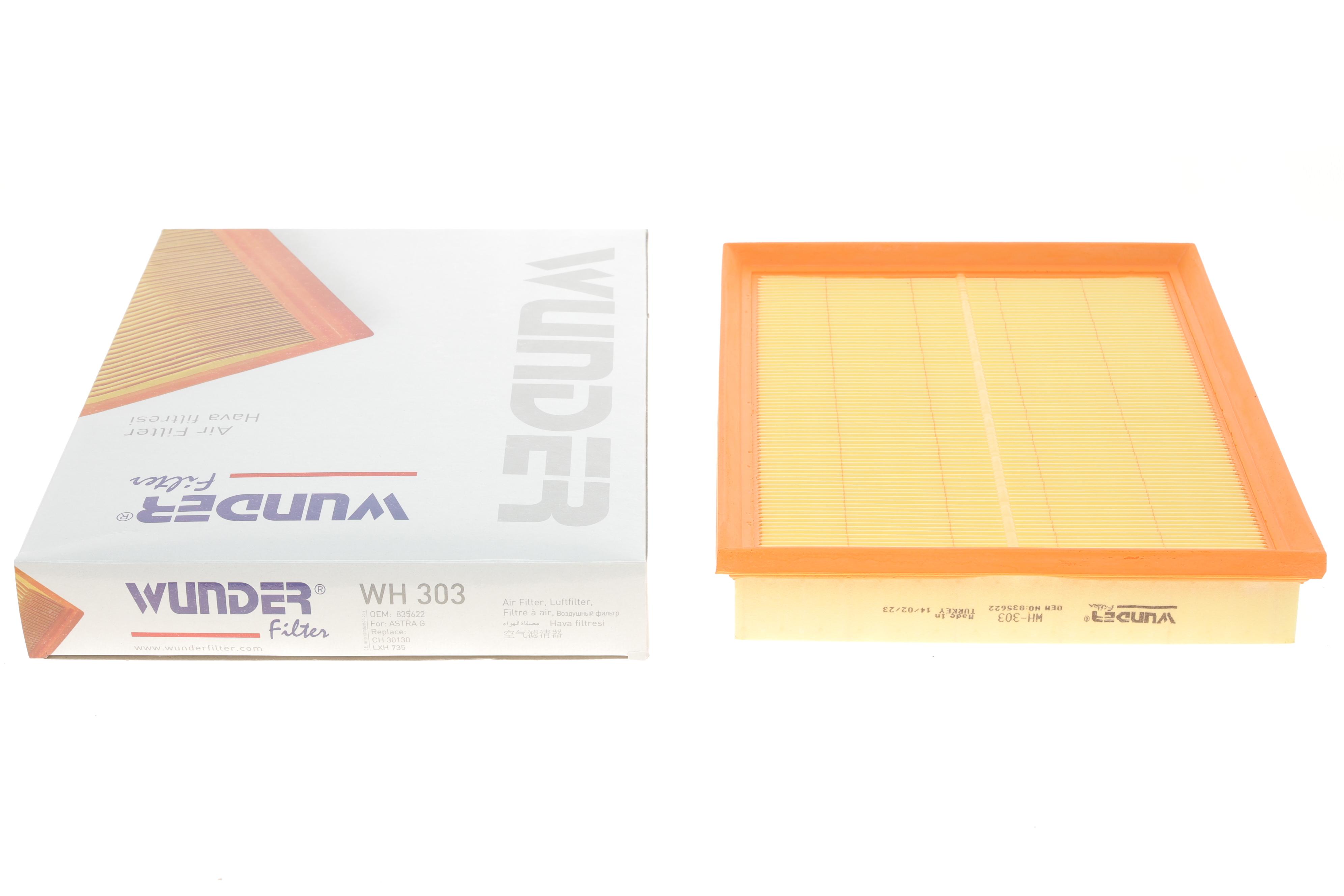 Фільтр повітряний Opel Astra F/G/H 98-