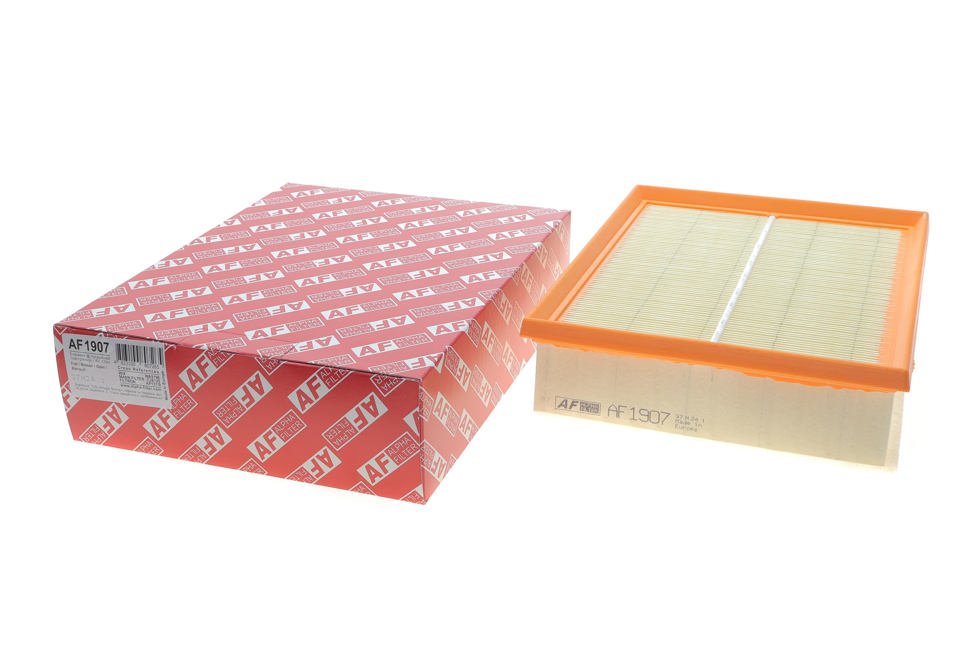 Фільтр повітряний Renault Trafic/Nissan NV300 1.6dCi/2.0dCi/Opel Vivaro 1.6dCi/BiTurbo 14-