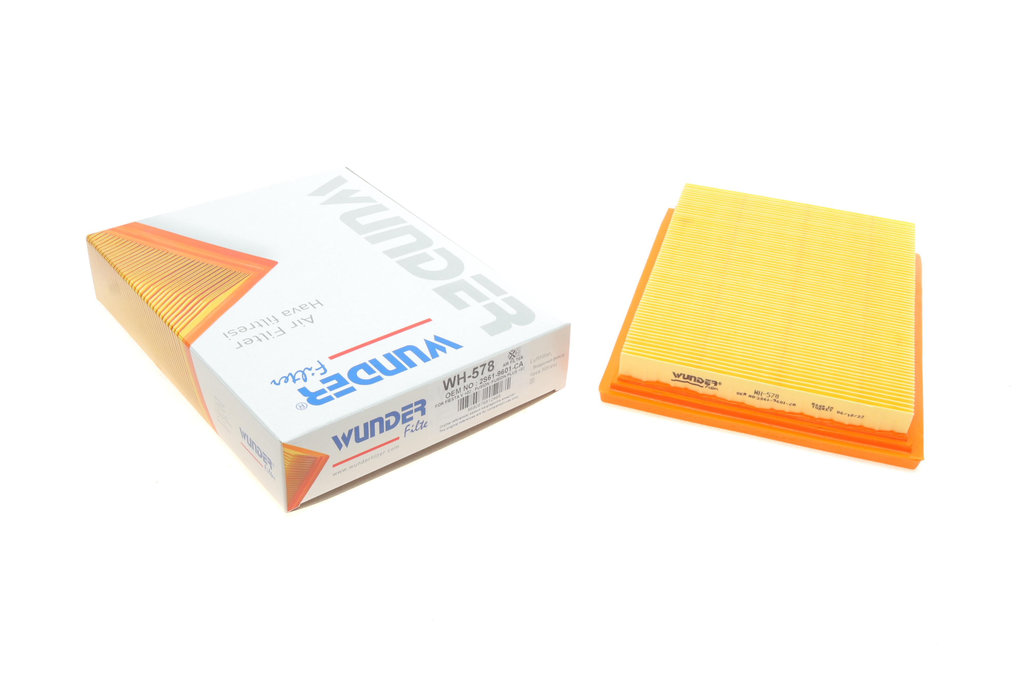 Фільтр повітряний Ford Fiesta 01-08/Mazda 2 1.2-1.6 03-07