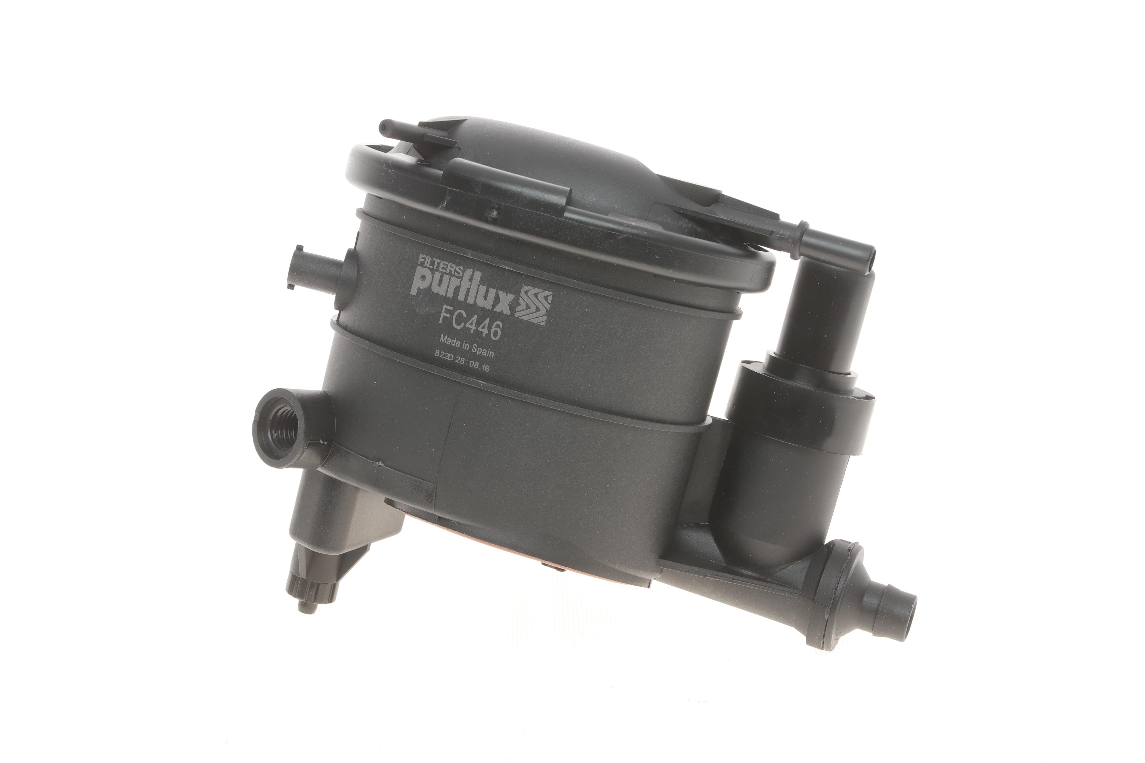 Корпус фільтра паливного Citroen Berlingo/Peugeot Partner 1.9D DW8 (з кришкою)