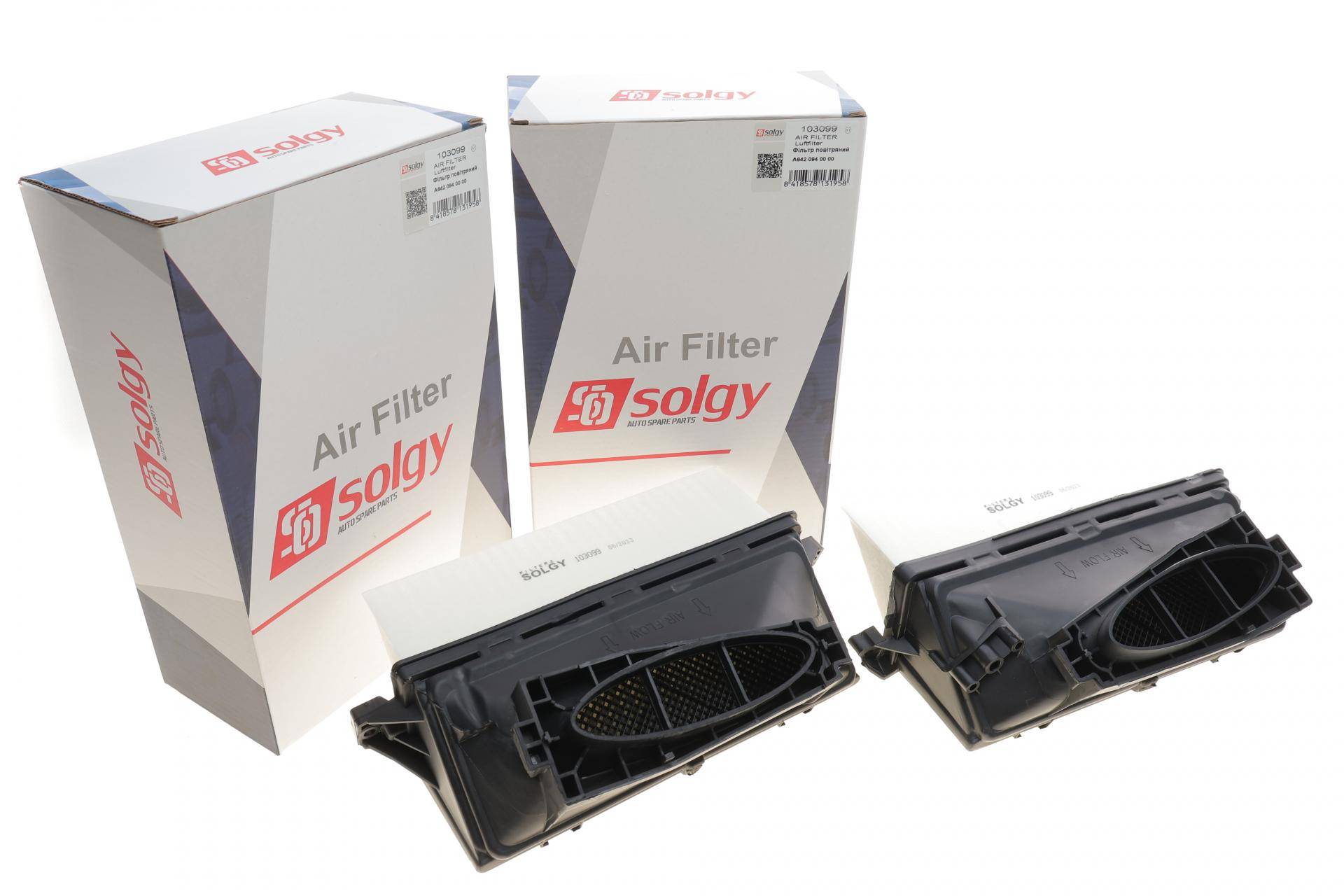 Фільтр повітряний MB E-class (W212/A207/C207)/ GLK (X204) 350CDI (к-кт)