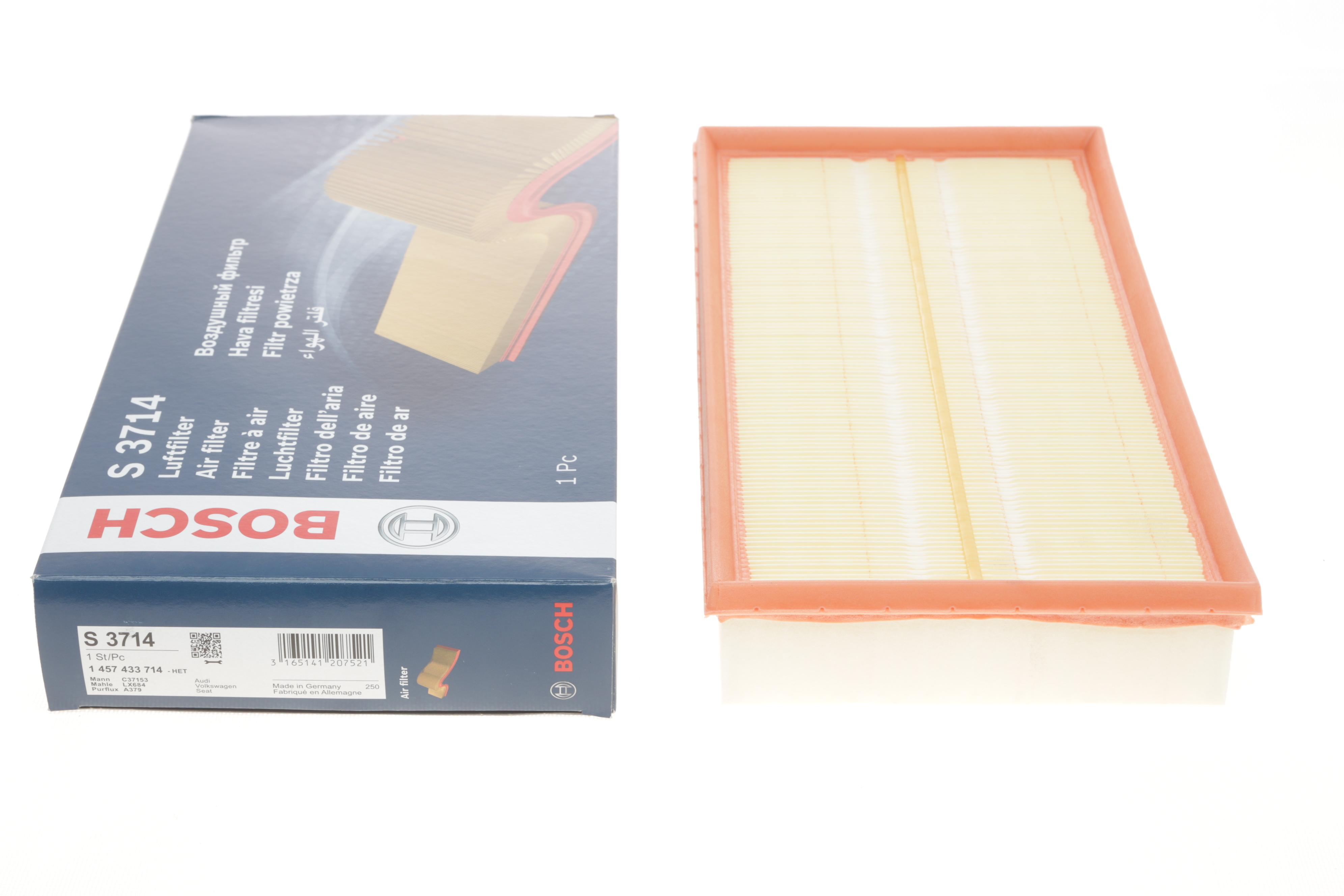 Фільтр повітряний VW Golf 1.6/1.8/1.9SDI/1.9TDI/2.0-16V 97- (AF-9422)