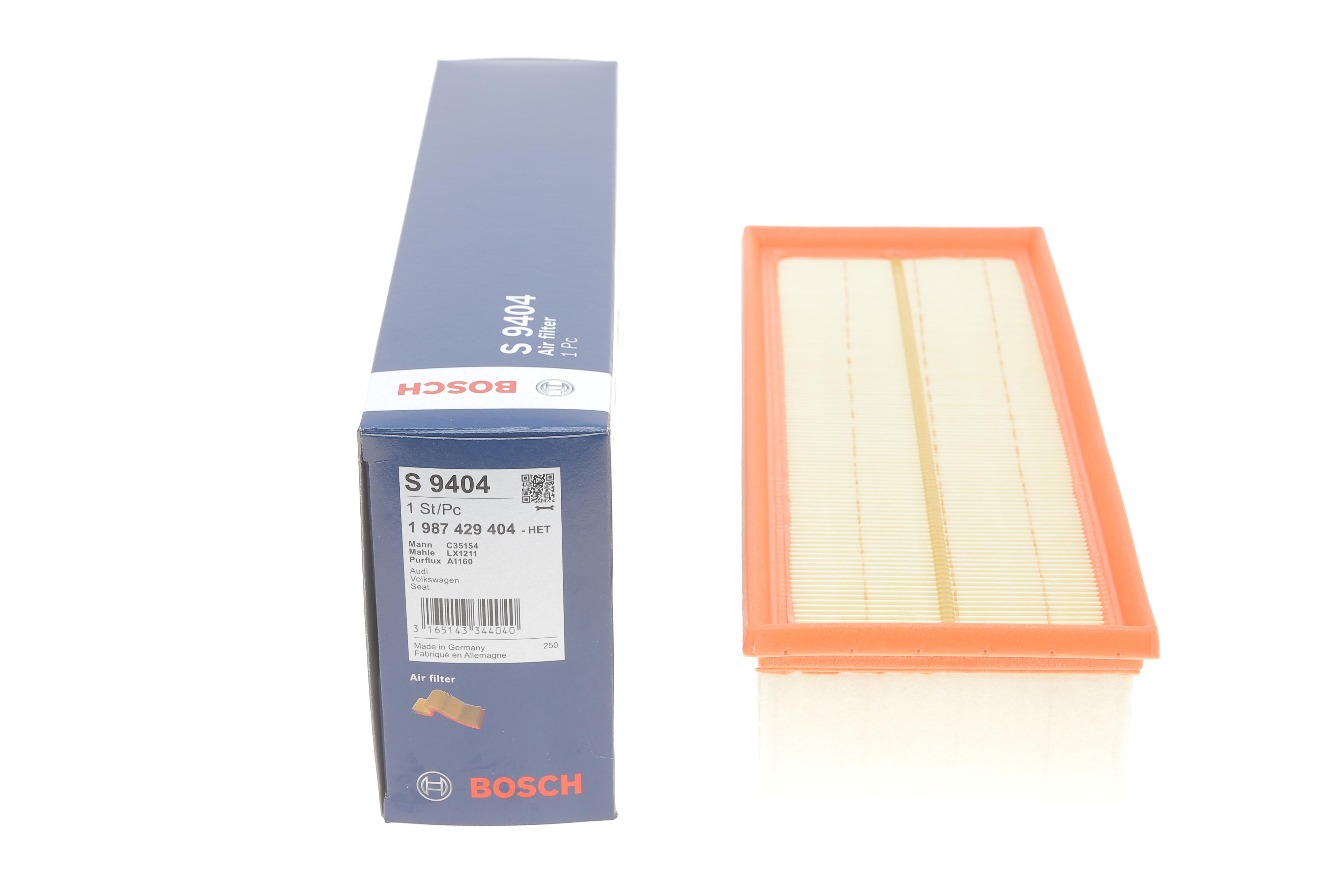 Фільтр повітряний VW Caddy 1.9/2.0TDI 03-/Golf V/Passat B6