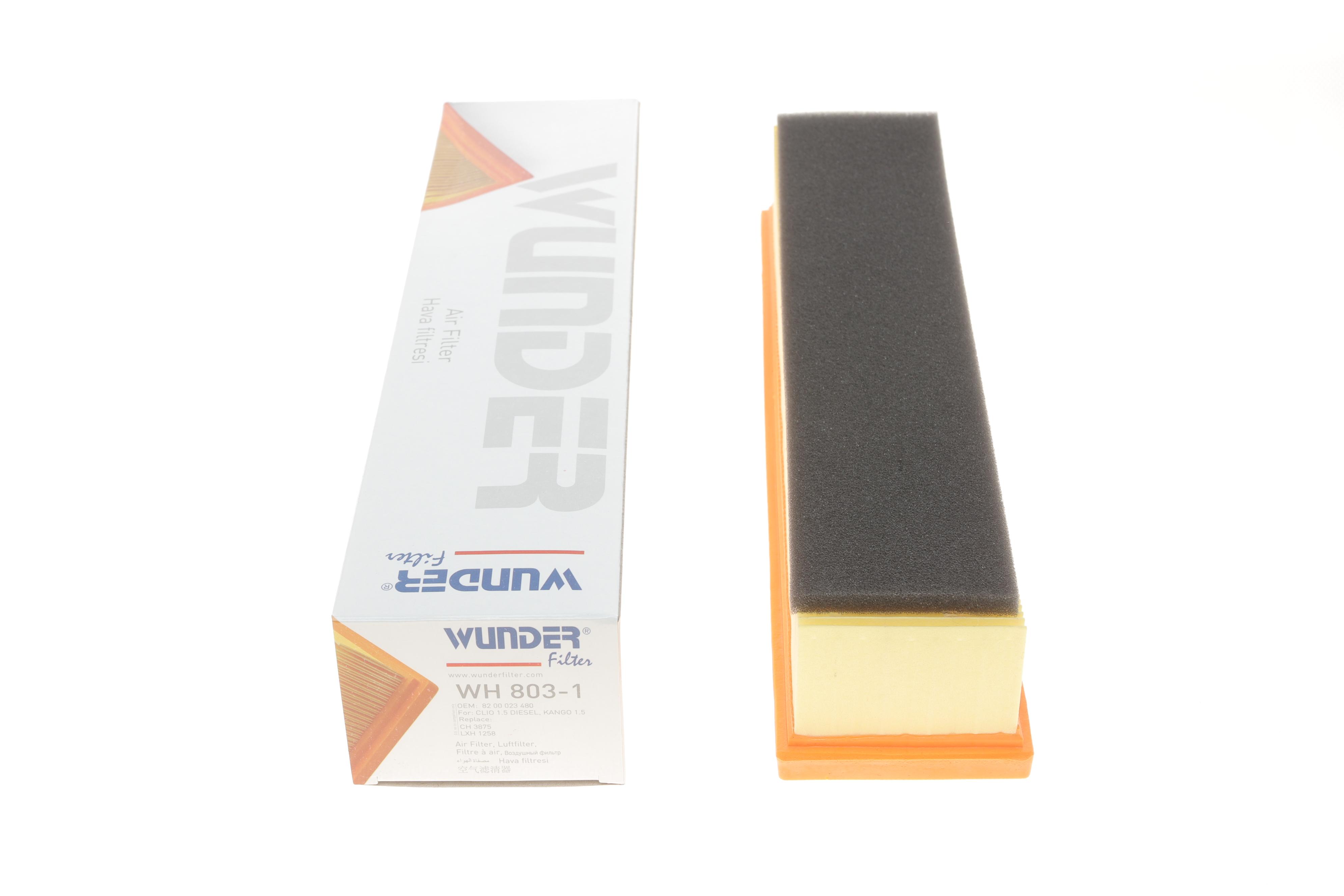 Фільтр повітряний Renault Kangoo 1.5dCi 01- (з поролоном)