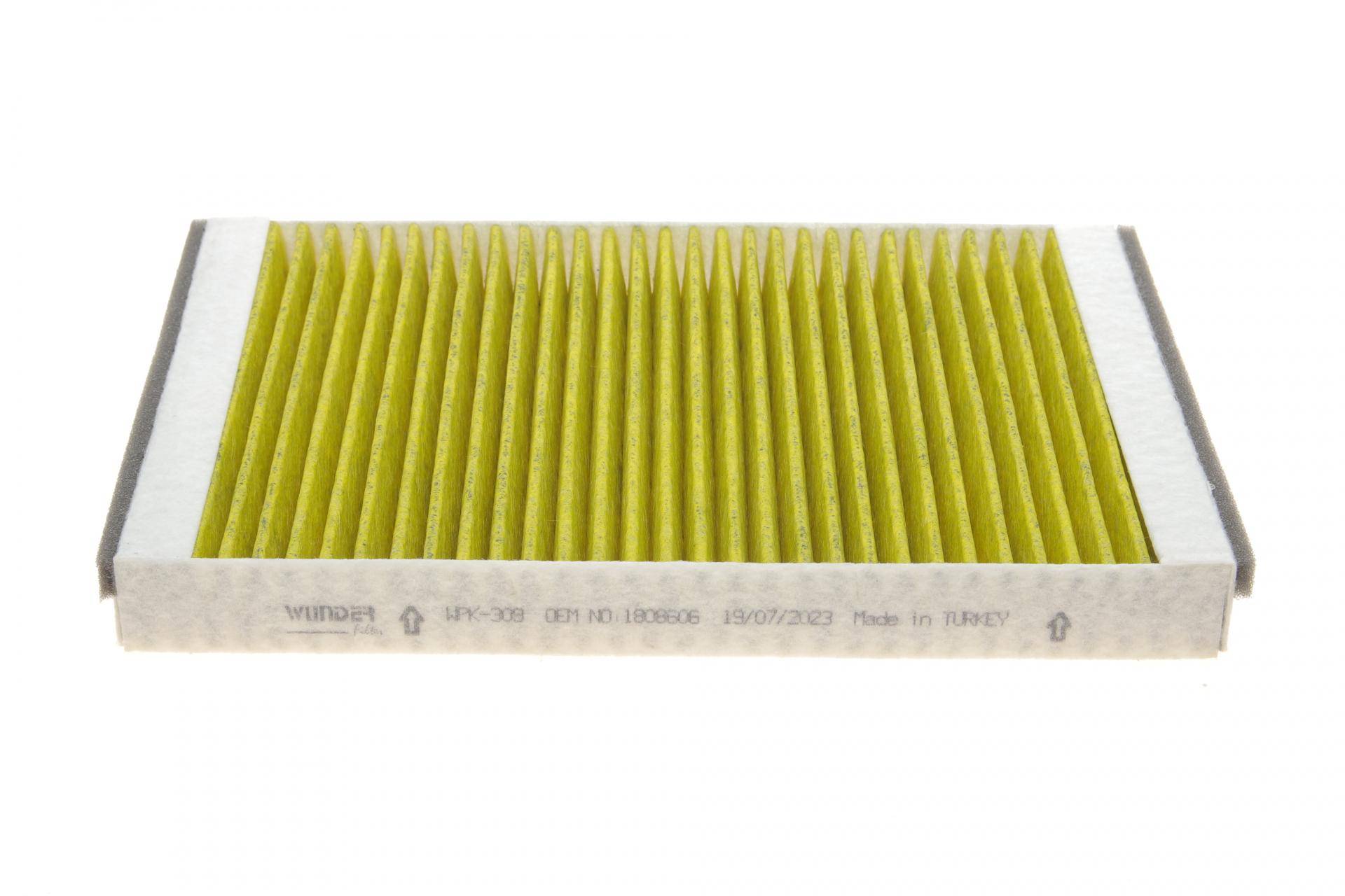 Фільтр салону Opel Astra F/G/H 96- (вугільний)