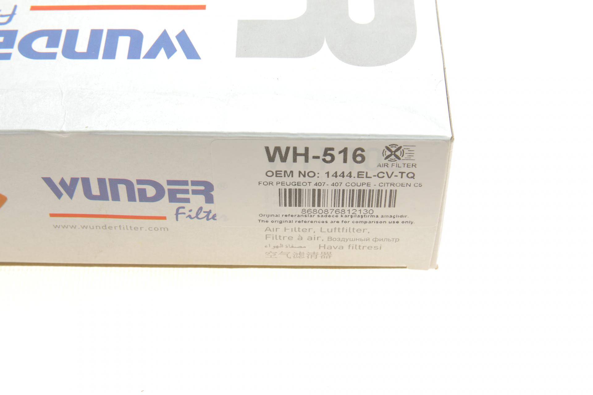 Фільтр повітряний Citroen C5/Peugeot 407 1.8-3.0 04-