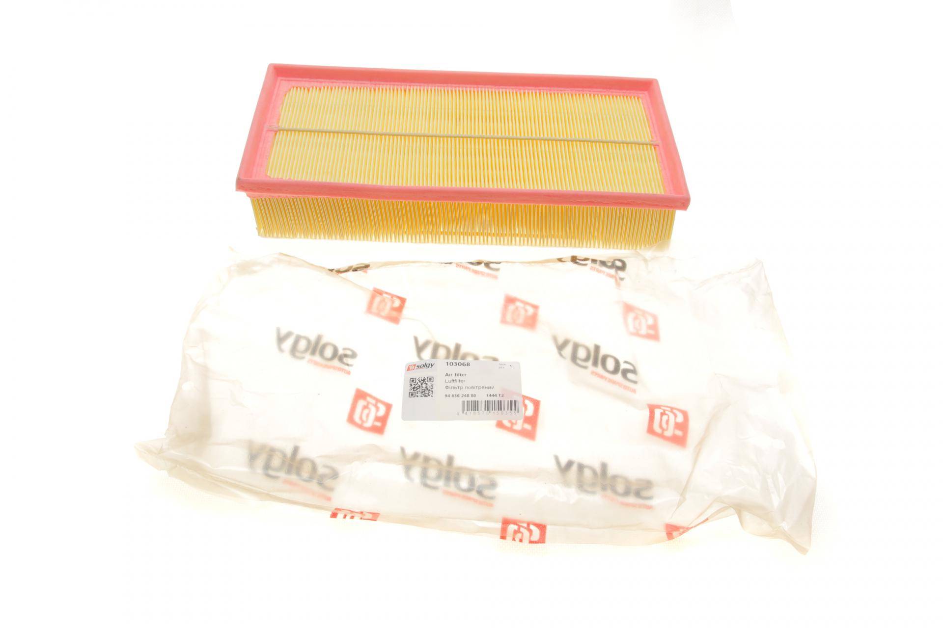 Фільтр повітряний Fiat Scudo/Citroen Jumpy/Peugeot Expert 1.9D/2.0JTD 98- (з поролоном) (без карт.уп)