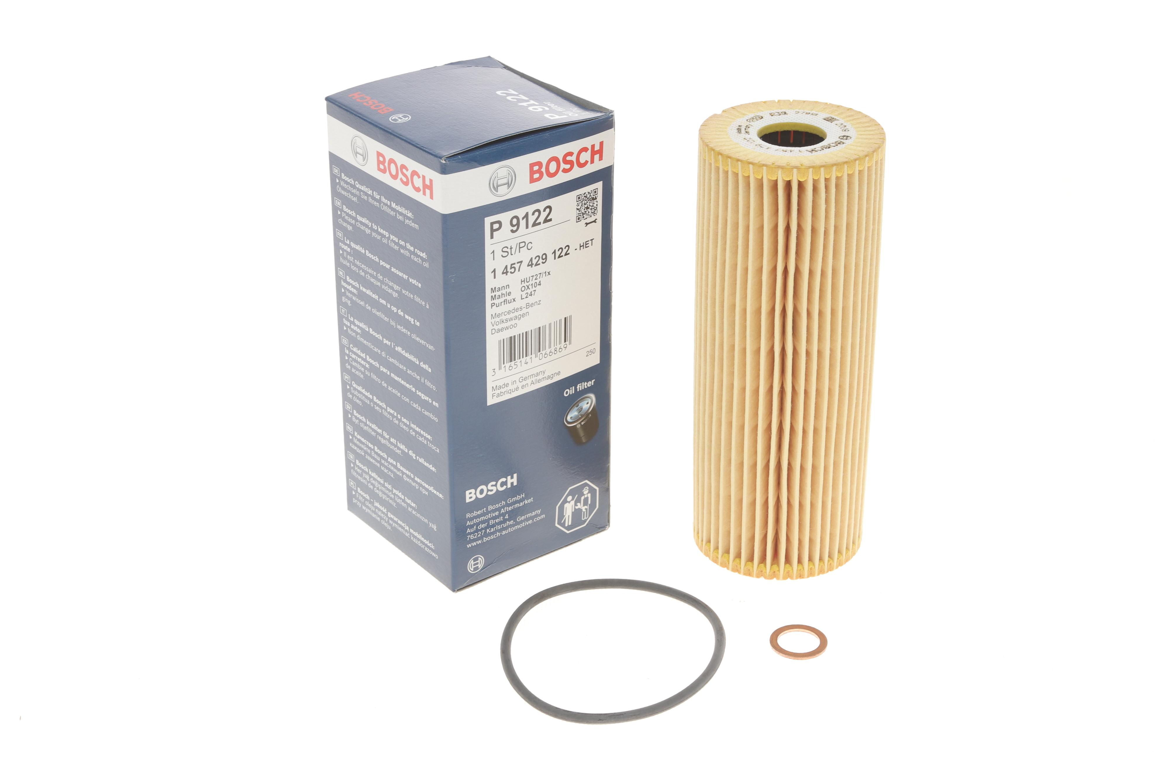 Фільтр масляний MB (W124 280E/W124 300-24V) 89-