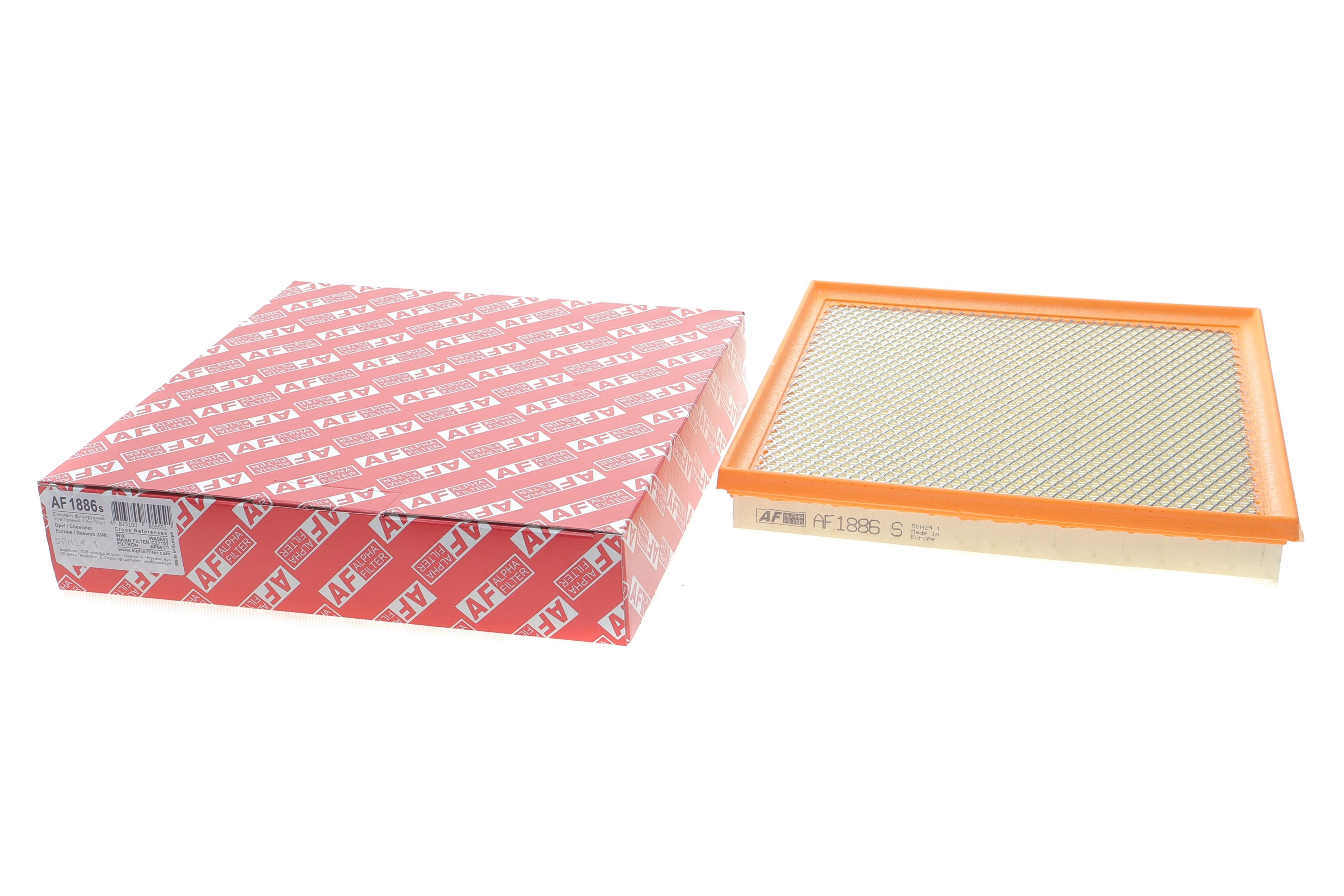 Фільтр повітряний Chevrolet Cruze 1.4/1.7CDTi/2.0CDI/Opel Astra J/Zafira 1.3-2.0CDTi/1.4-1.6 16V 09-