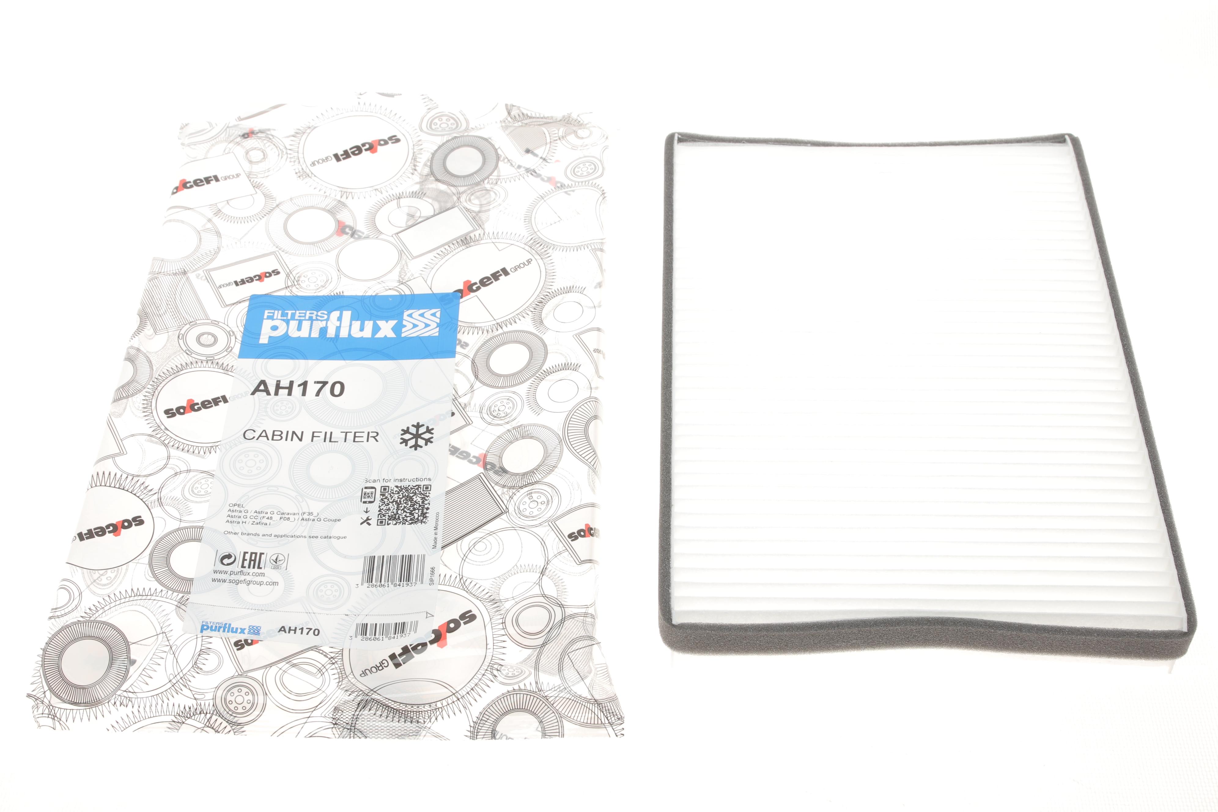 Фільтр салону Opel Astra F/G/H 96-